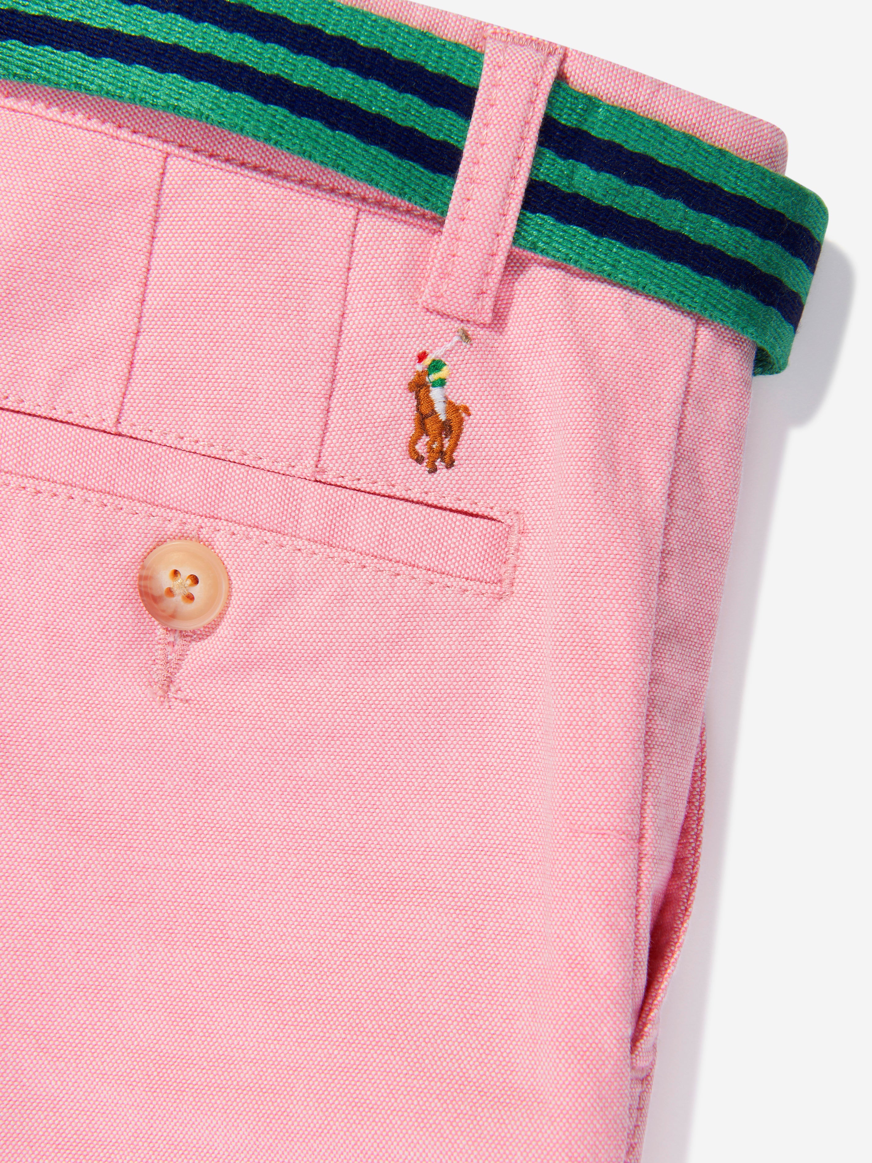 Boys Bedford Shorts in Pink