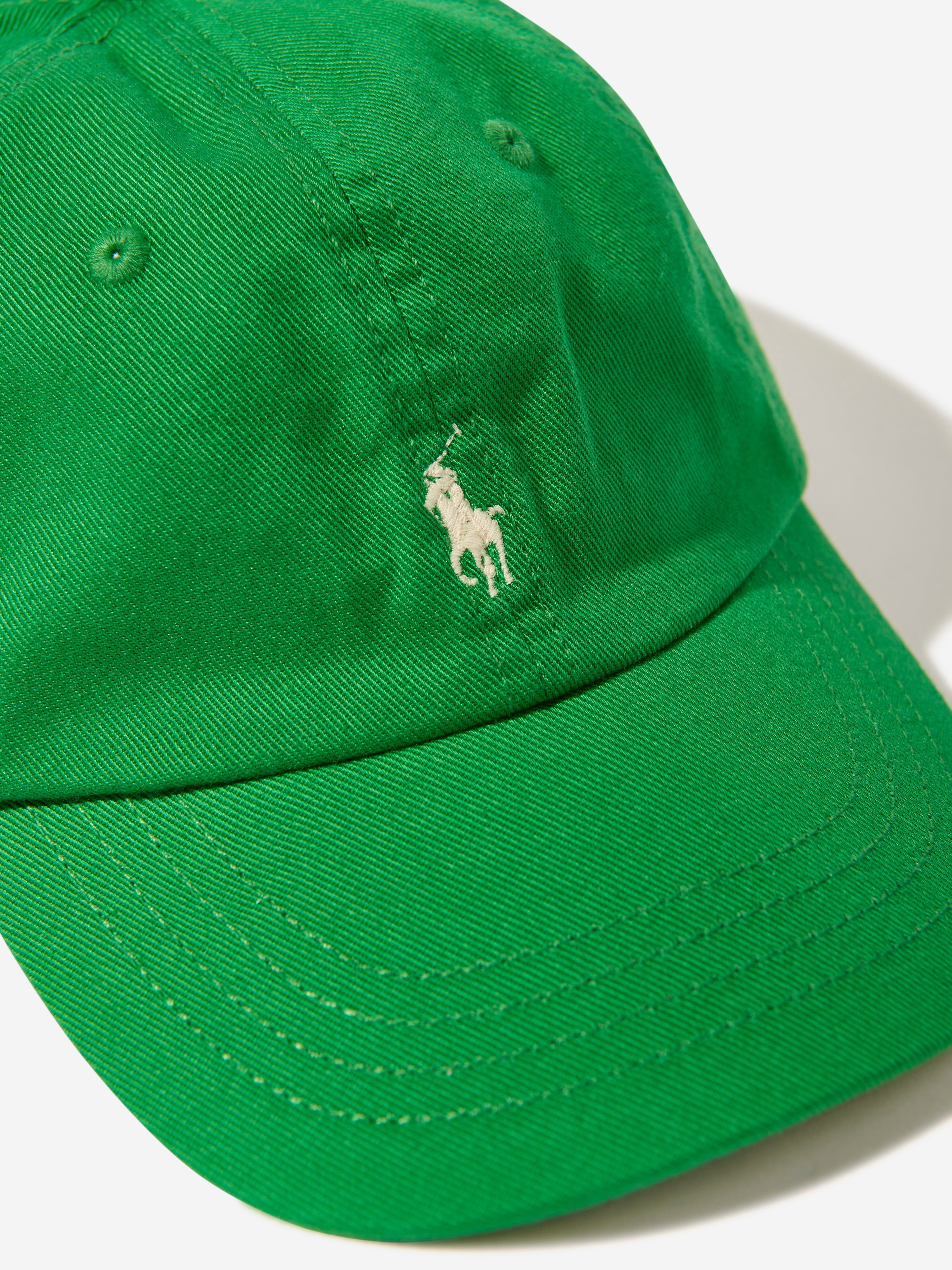 Baby Boys Logo Cap in Green