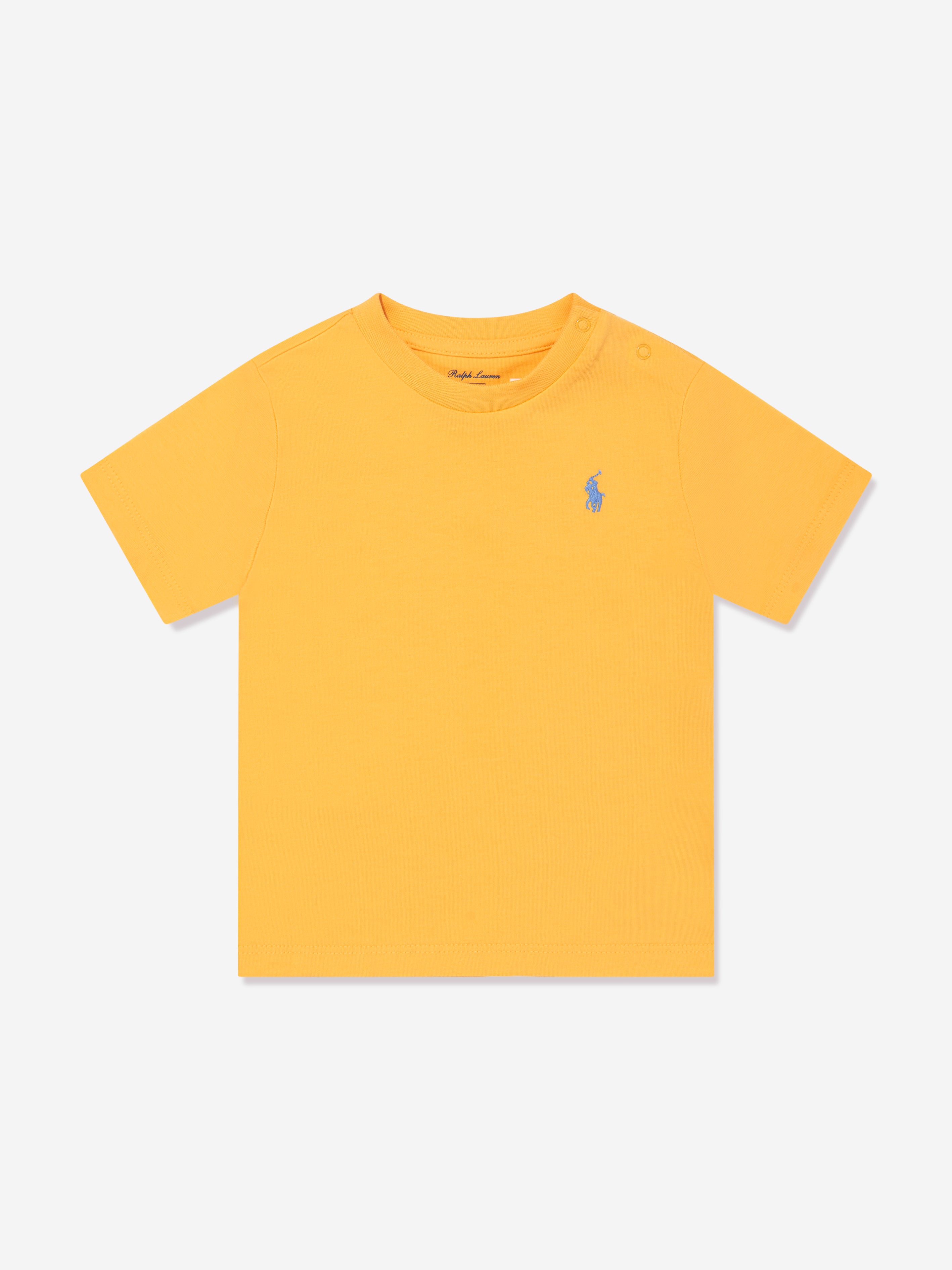 Baby Boys Logo T-Shirt in Yellow