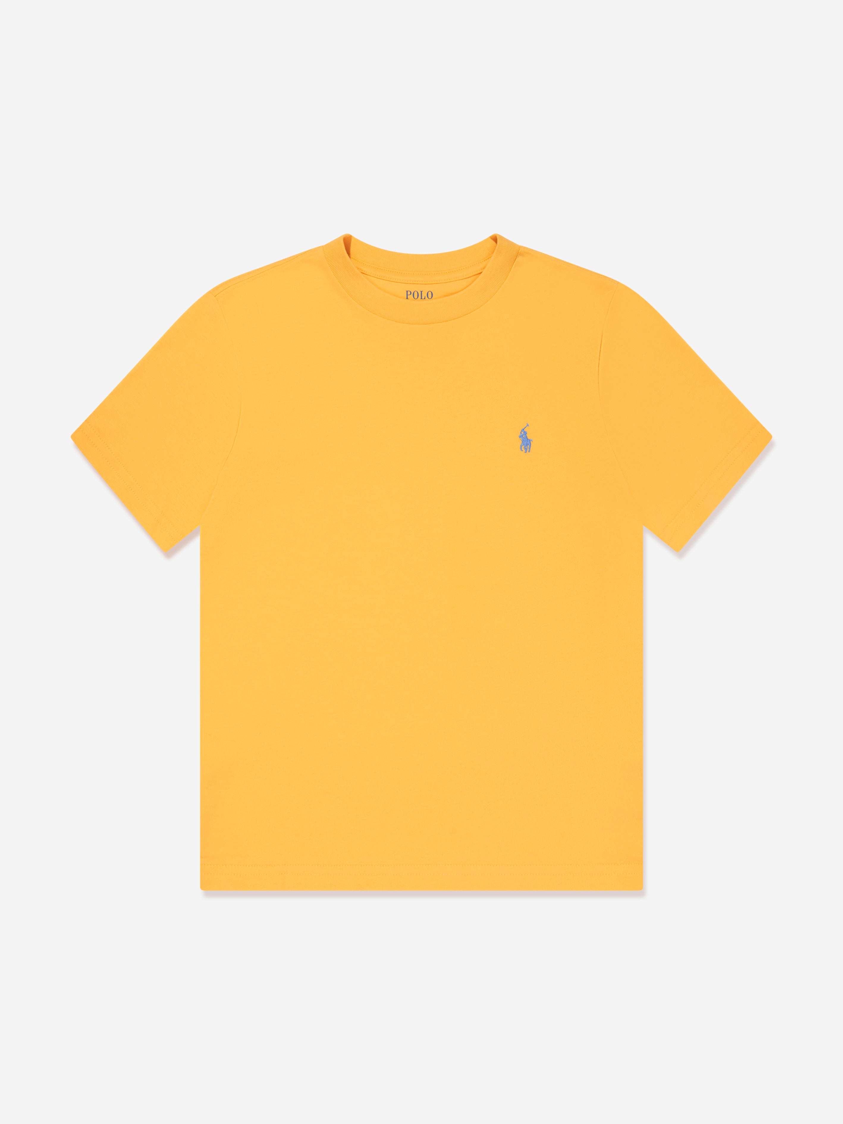 Boys Logo T-Shirt in Yellow