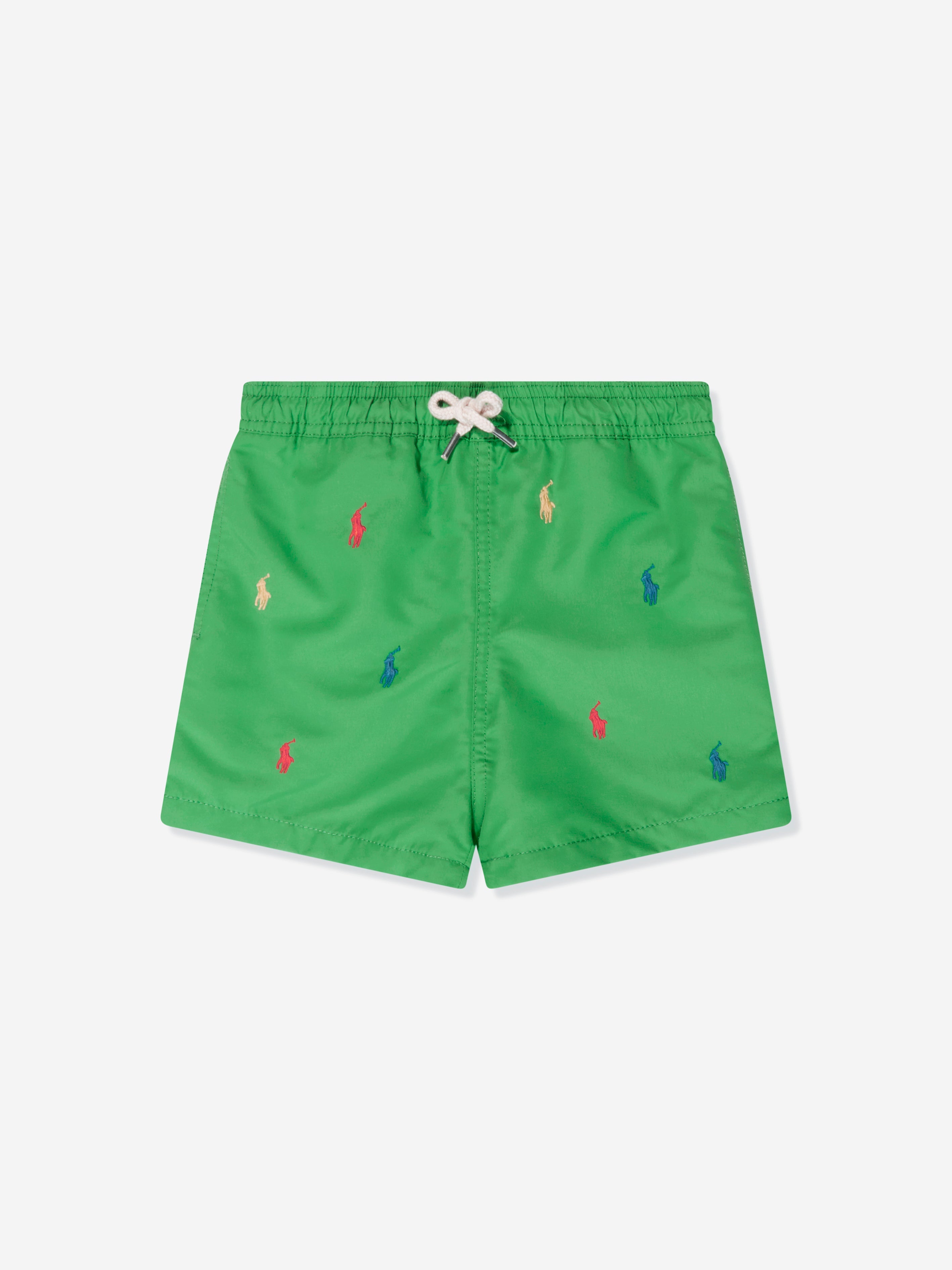 Boys Logo Swim Shorts in Green