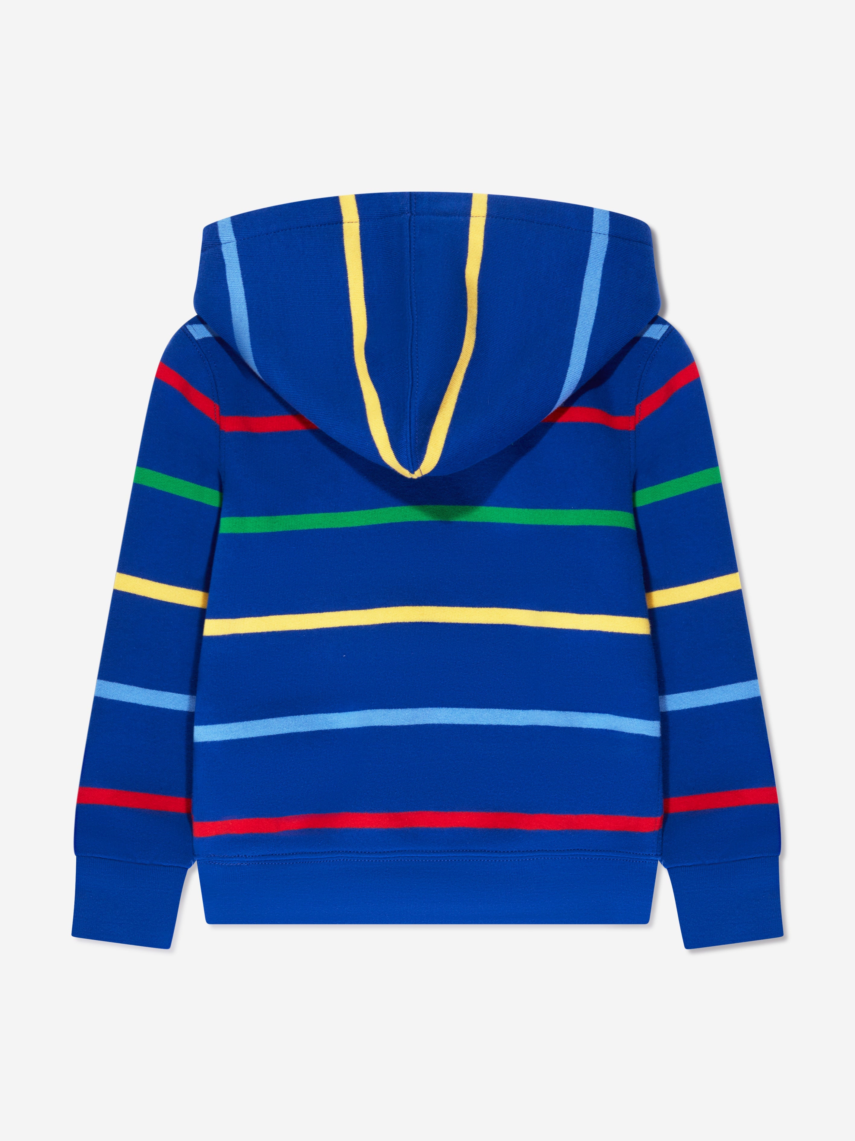 Boys Striped Hoodie in Blue