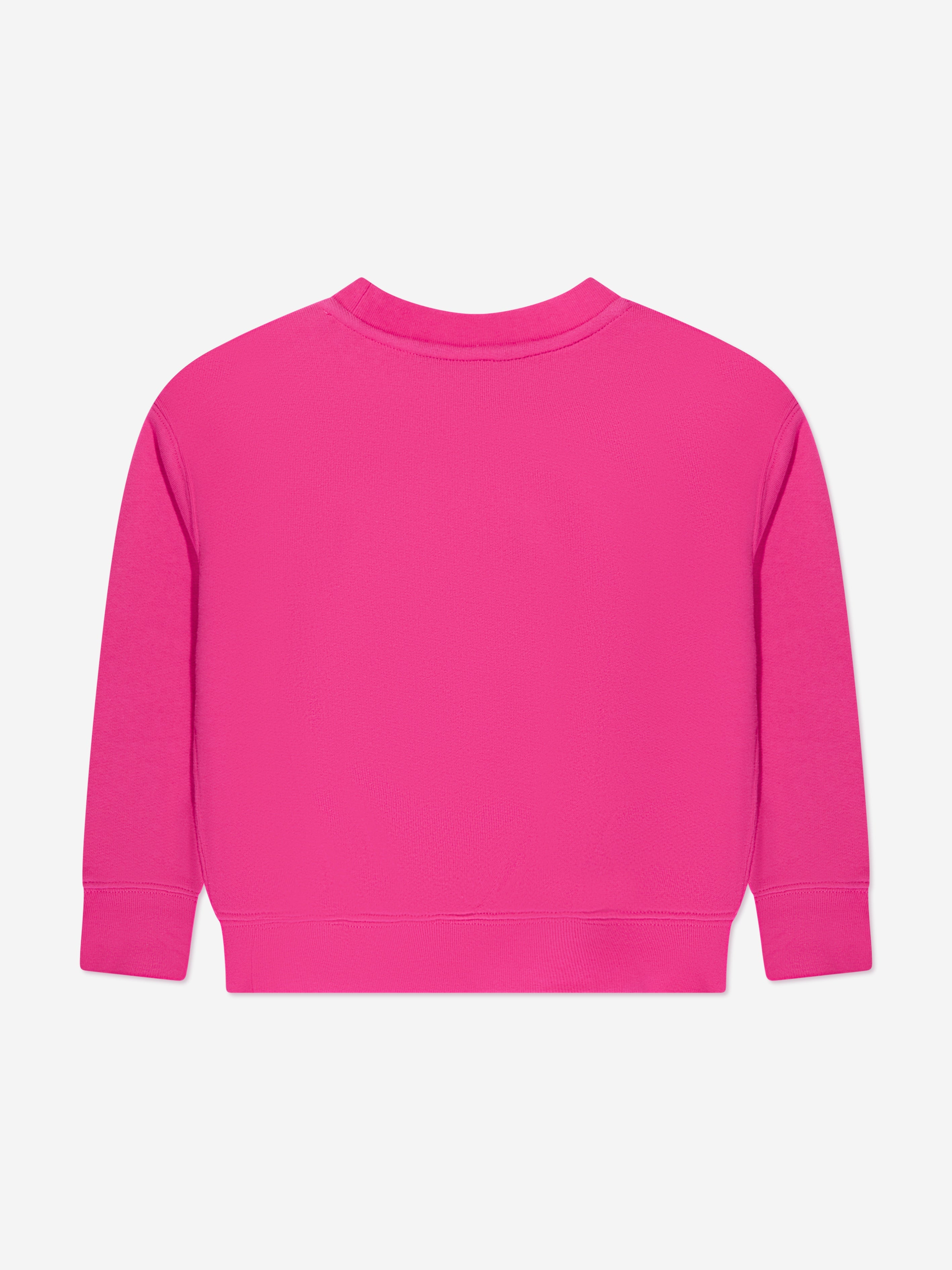 Girls Polo Sweatshirt in Pink