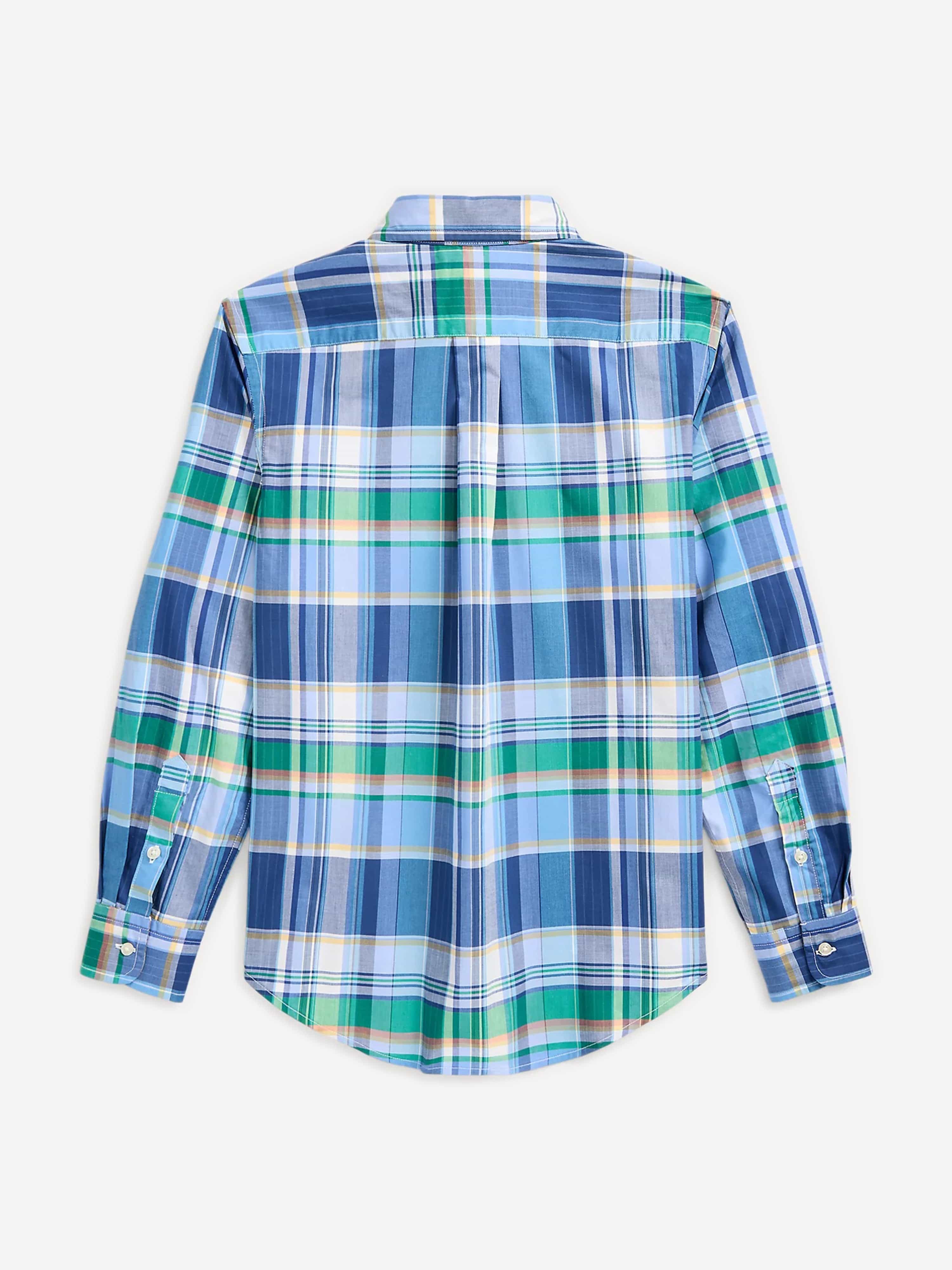 Ralph Lauren Boys Checked Shirt in Multicolour