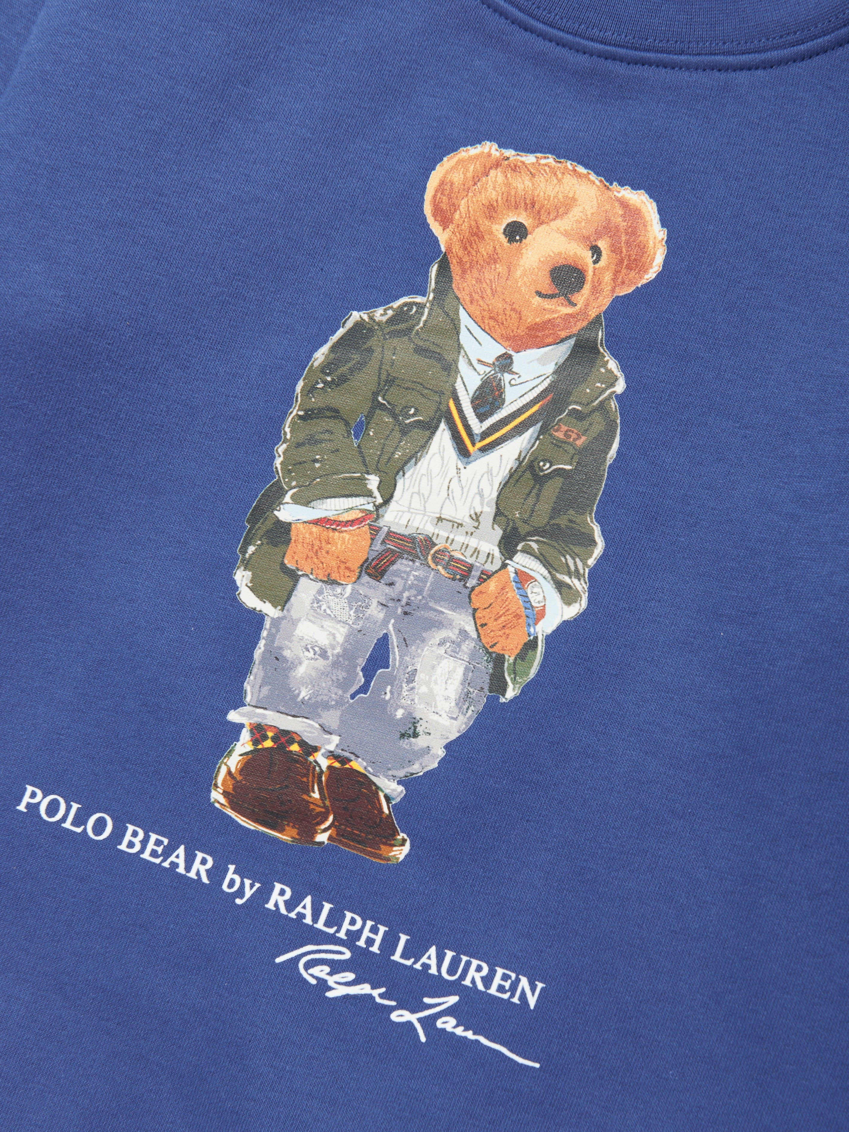 Boys Bear Sweatshirt in Blue