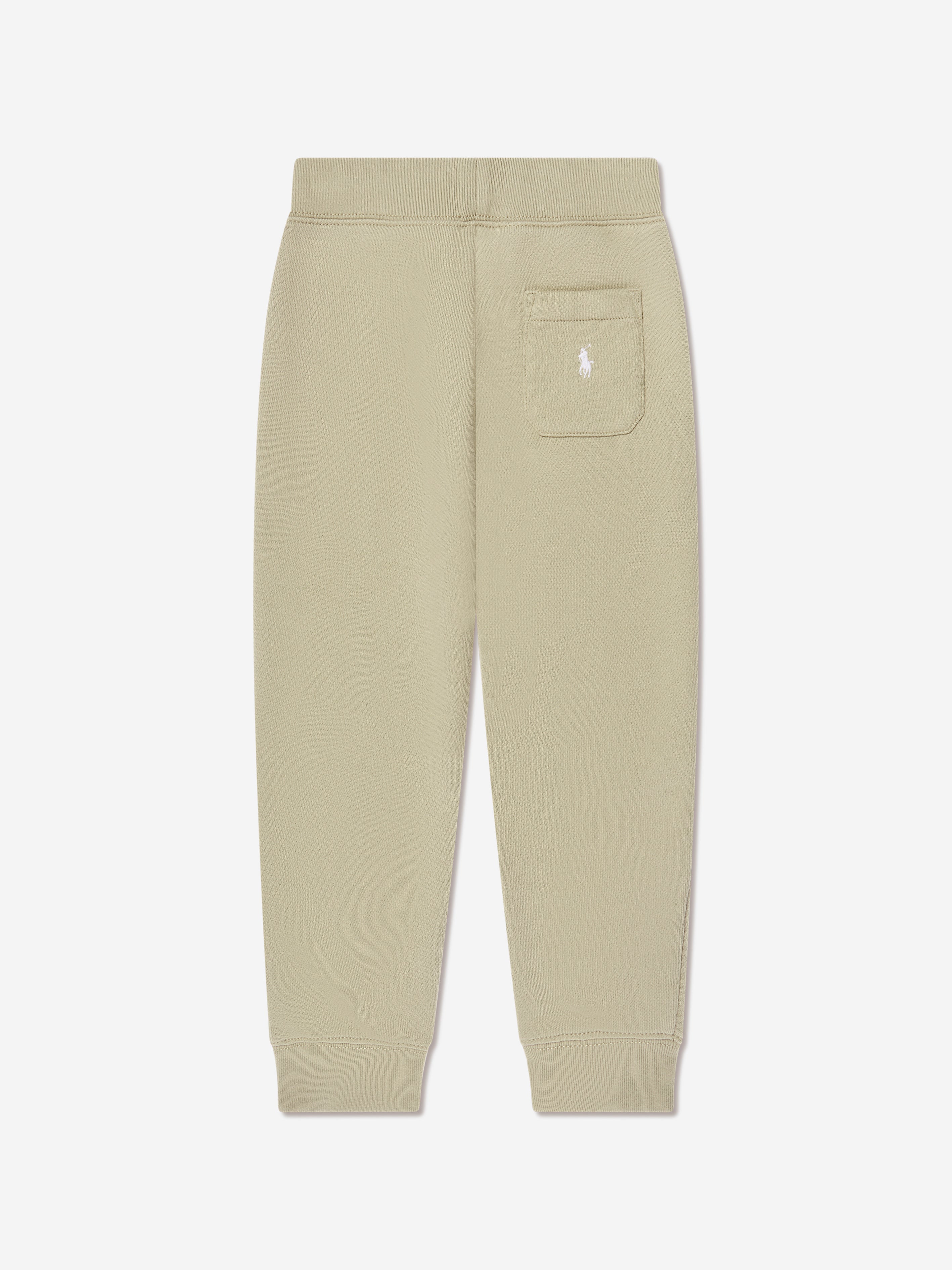 Boys Polo Joggers in Brown