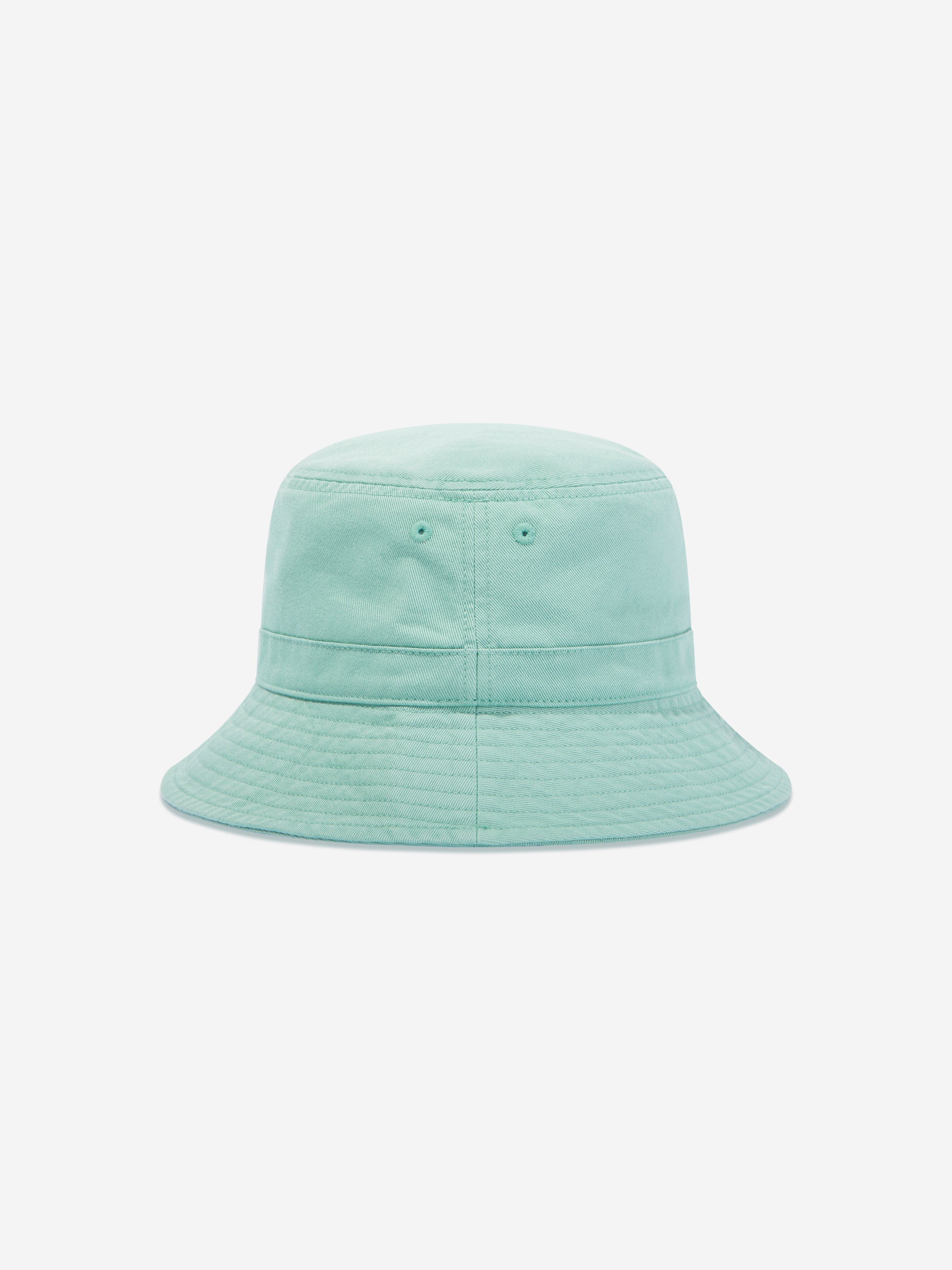 Boys Bear Bucket Hat in Green