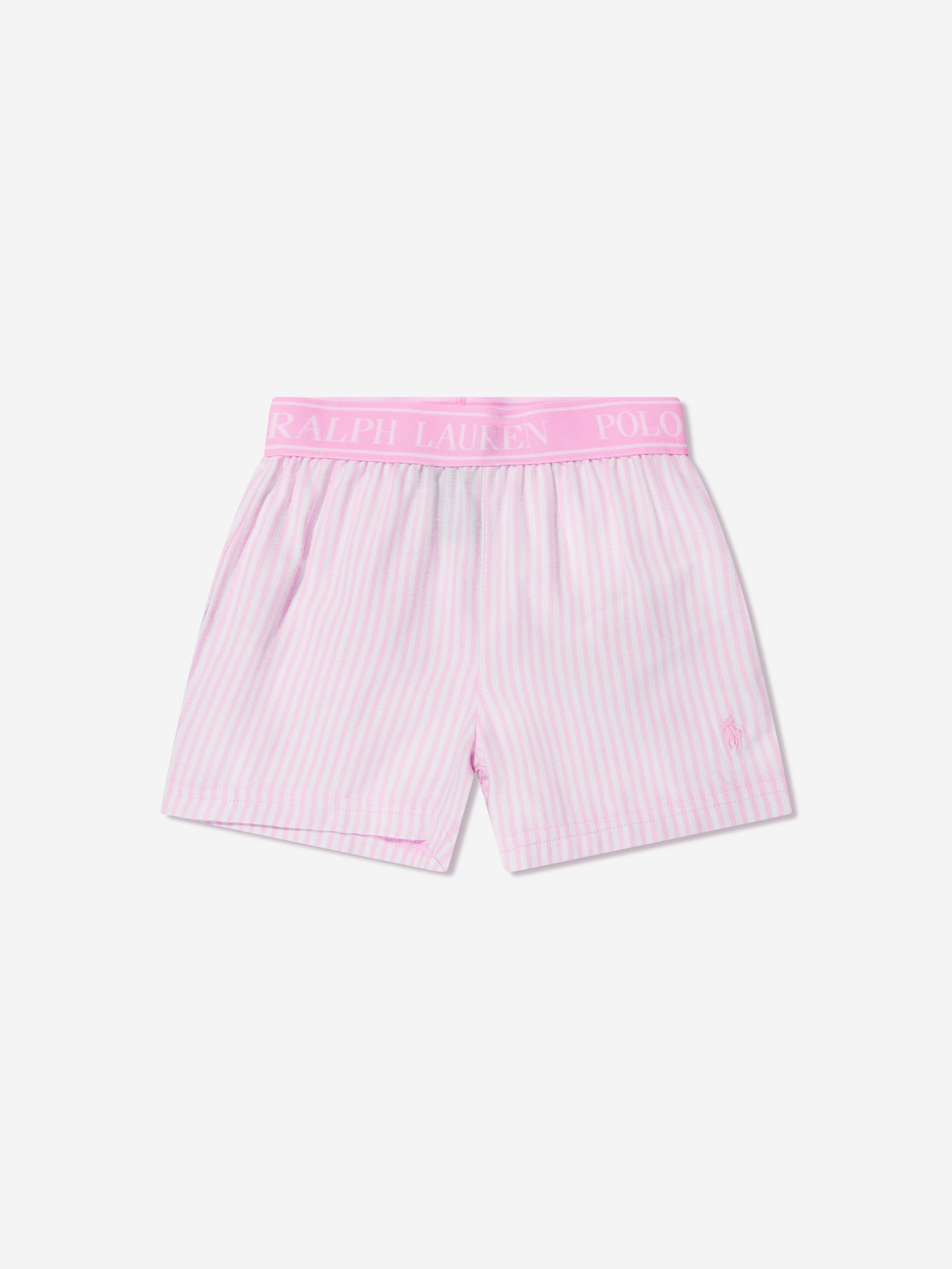 Girls T-Shirt And Shorts Pyjama Set in Pink