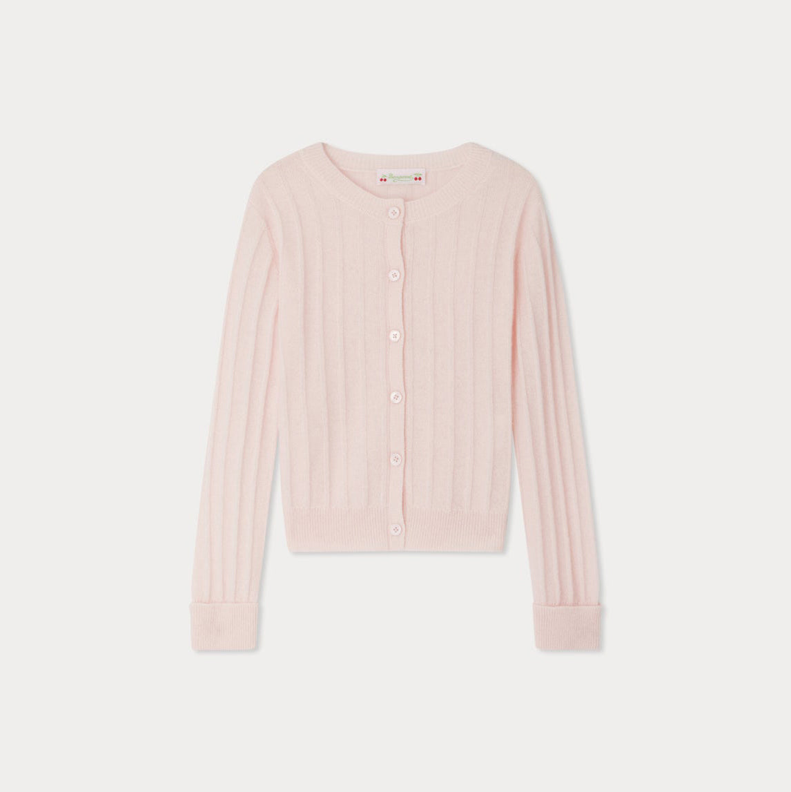 Girls Rose Cashmere Cardigan