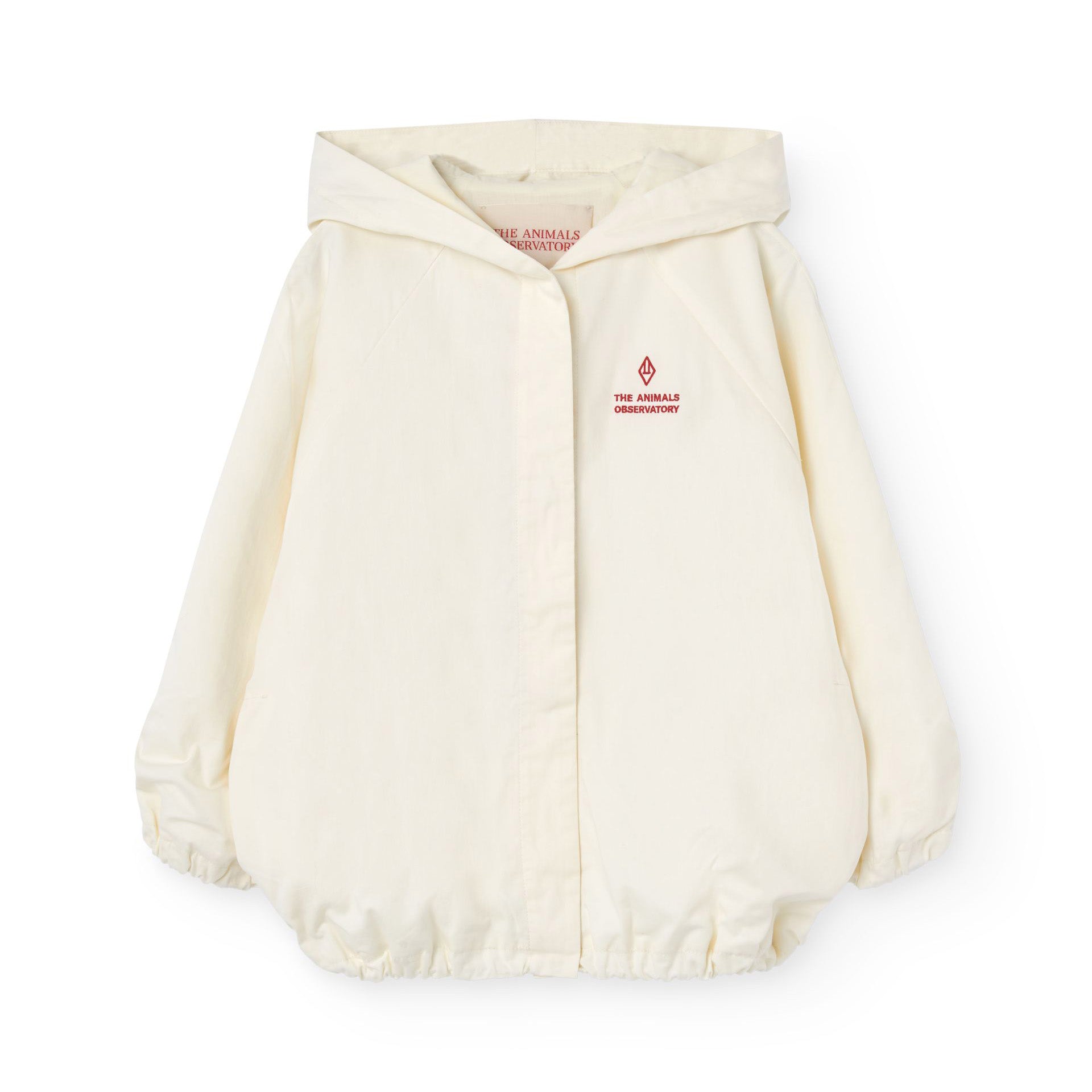 Boys & Girls White Hooded Jacket