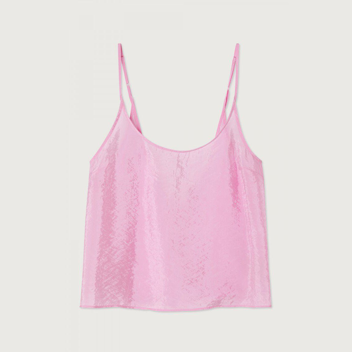 Women Pink Strap Top