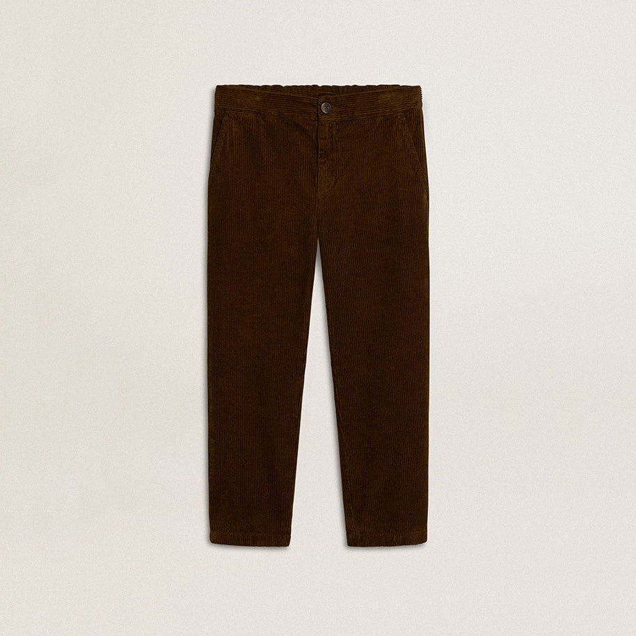 Boys & Girls Brown Corduroy Trousers