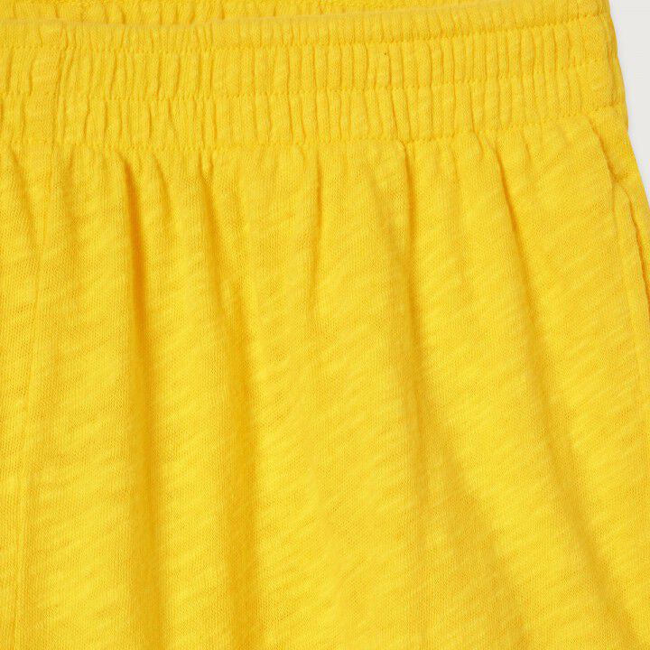 Women Yellow Cotton Trousers