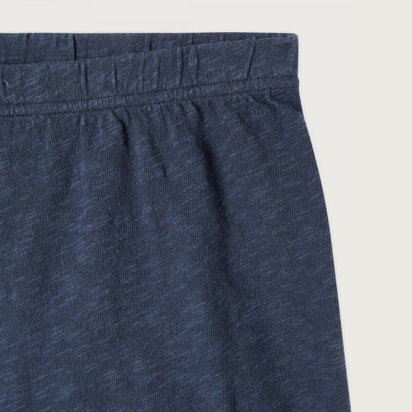 Women Navy Cotton Shorts