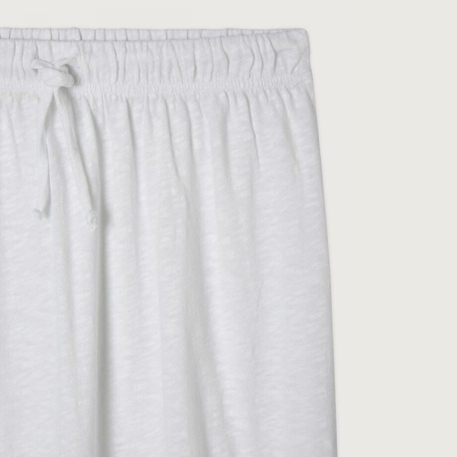 Women White Cotton Skirt