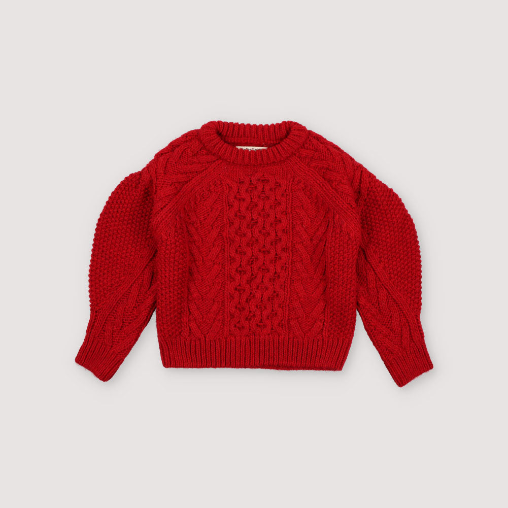 Girls Red Sweater