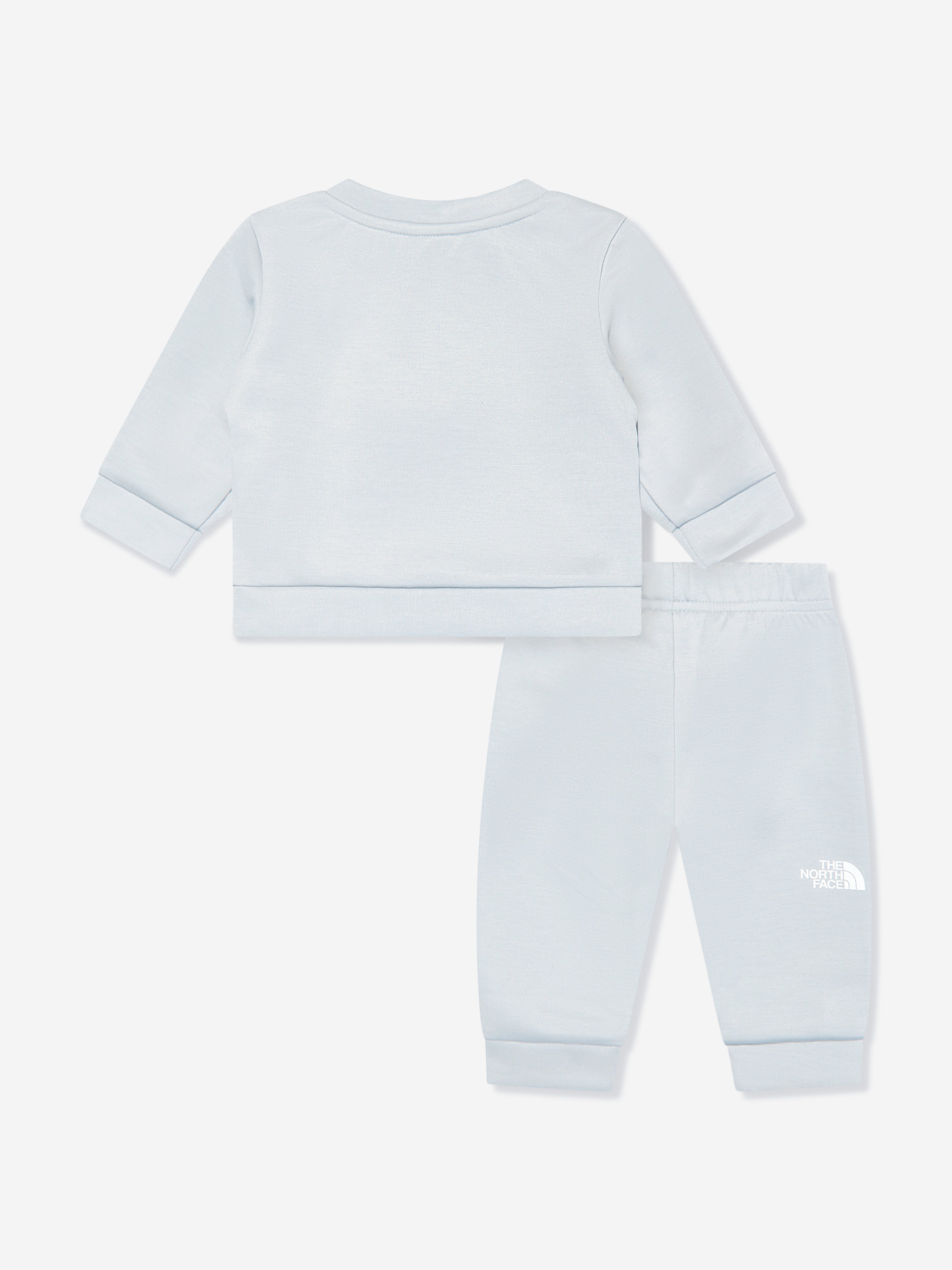 The North Face Baby Boys Logo Tracksuit in Grey