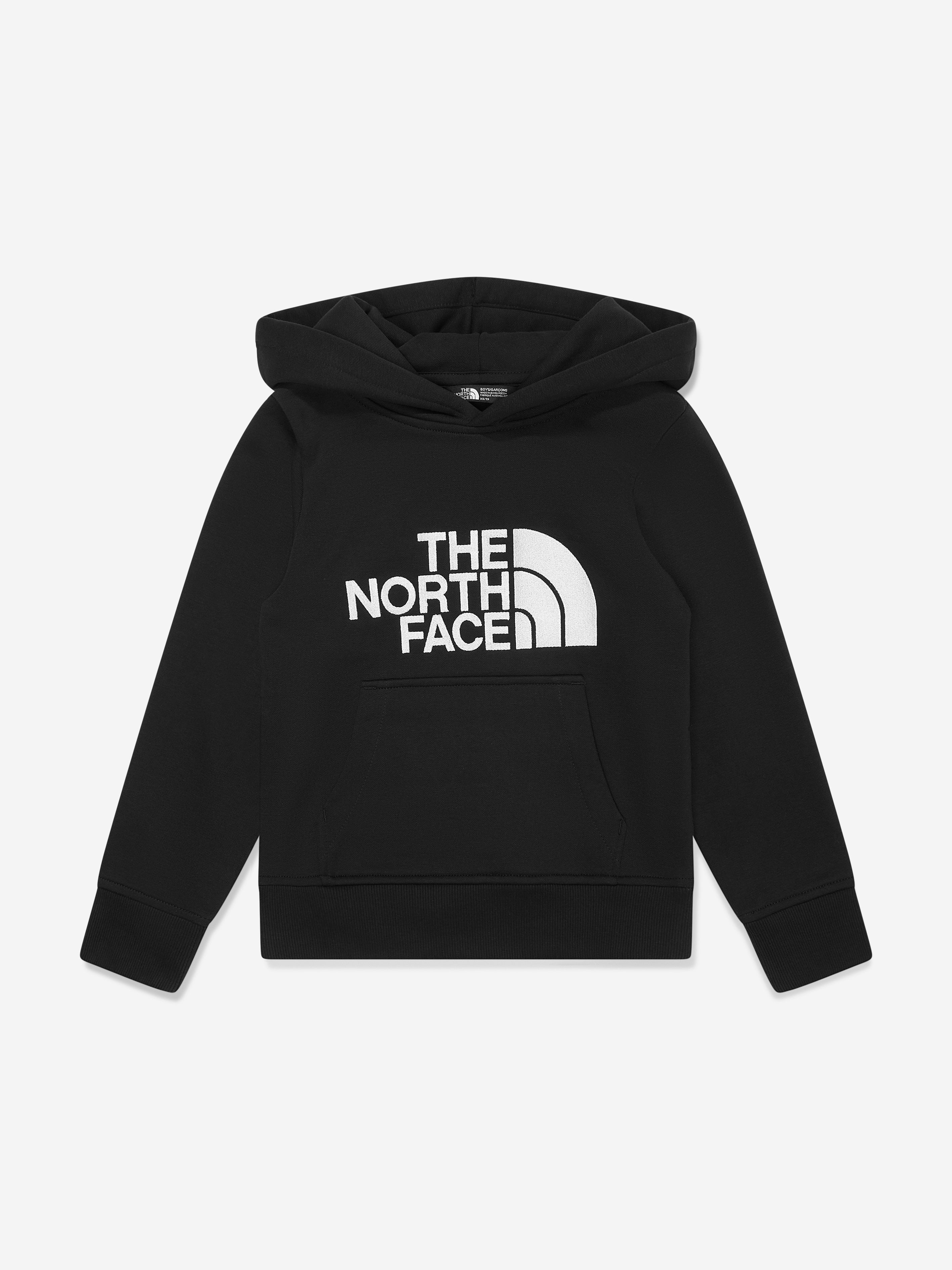 The North Face Boys Drew Peak Hoodie in Black