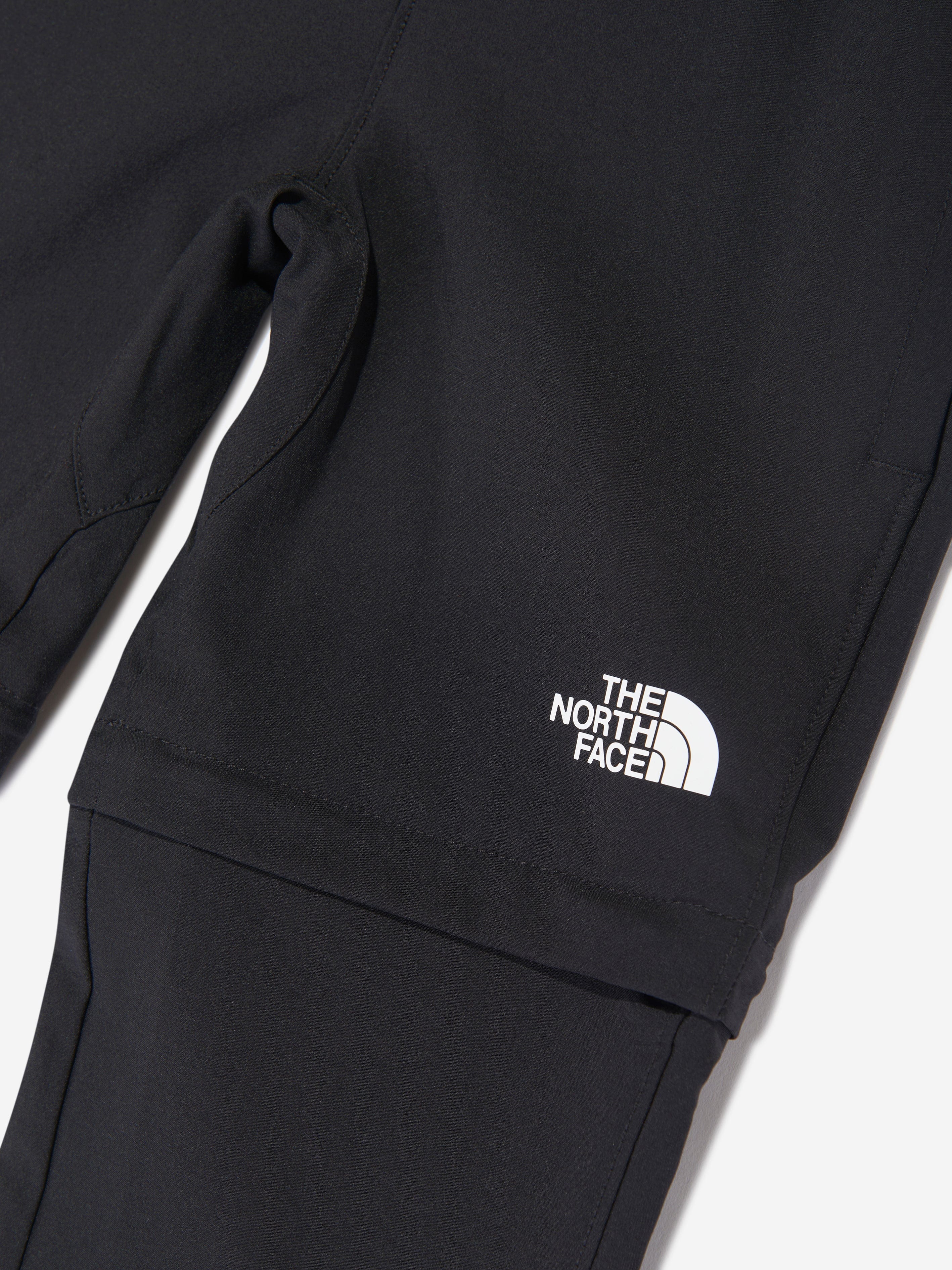 The North Face Boys Exploration Convertible Trousers in Black