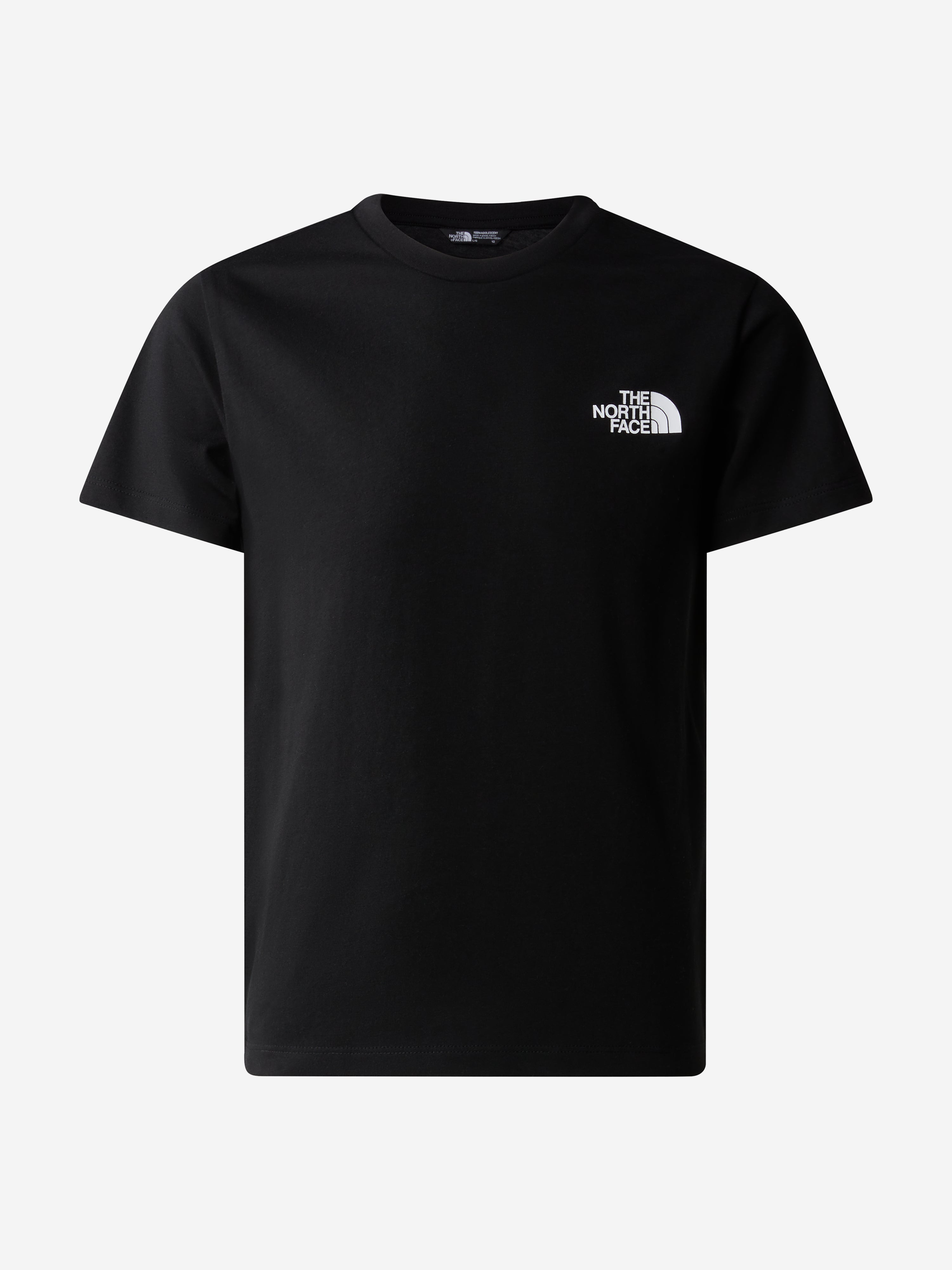 Boys Simple Dome T-Shirt in Black