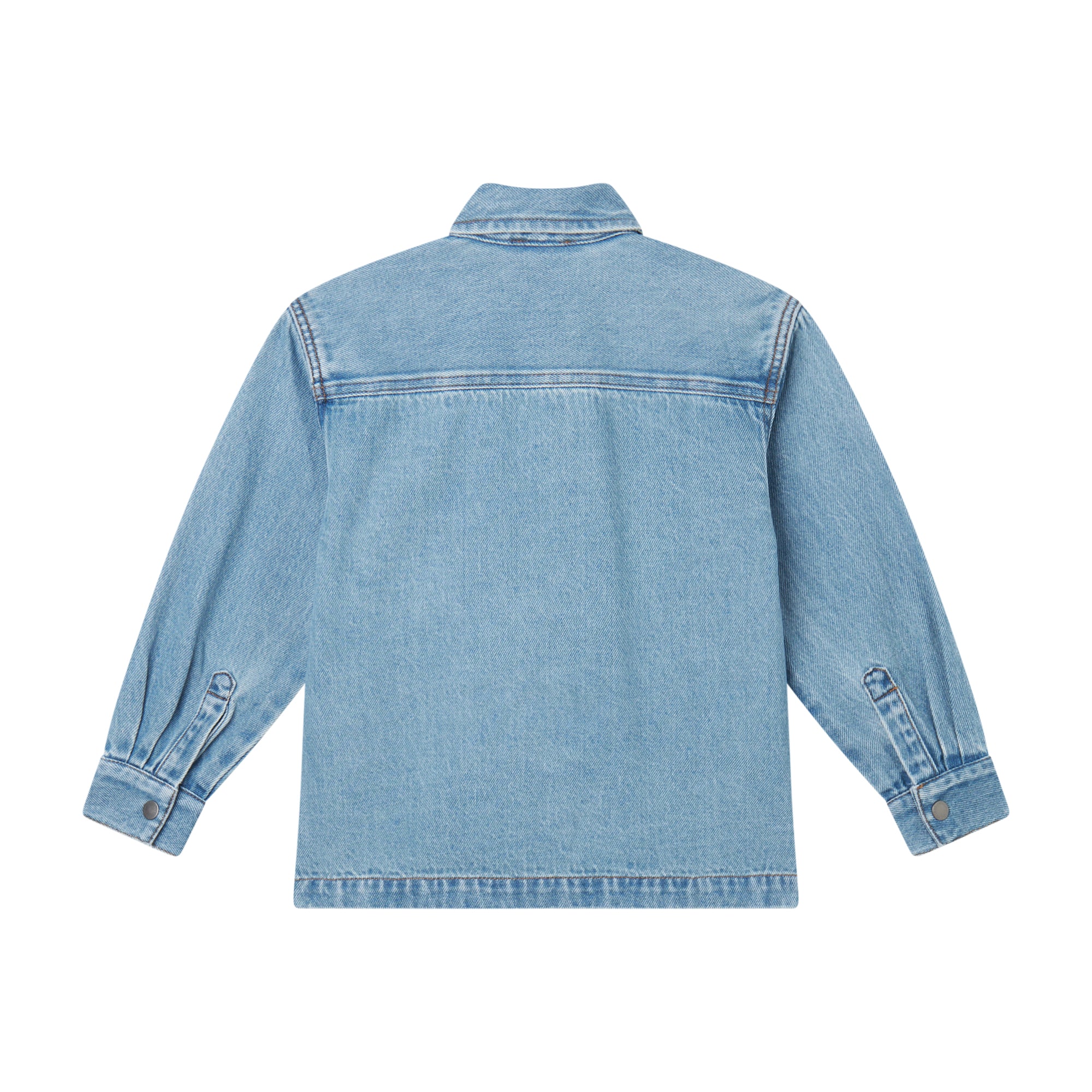 Boys Light Blue Denim Shirt