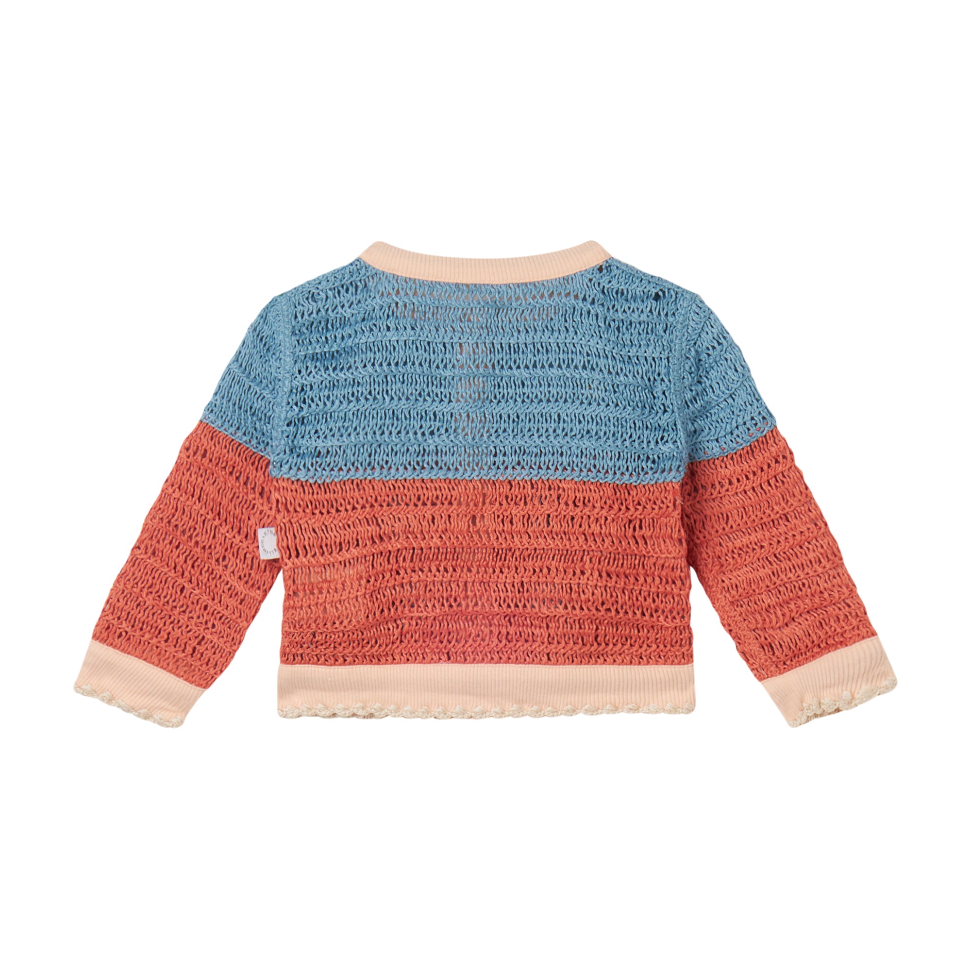 Baby Girls Multicolor Knit Cardigan