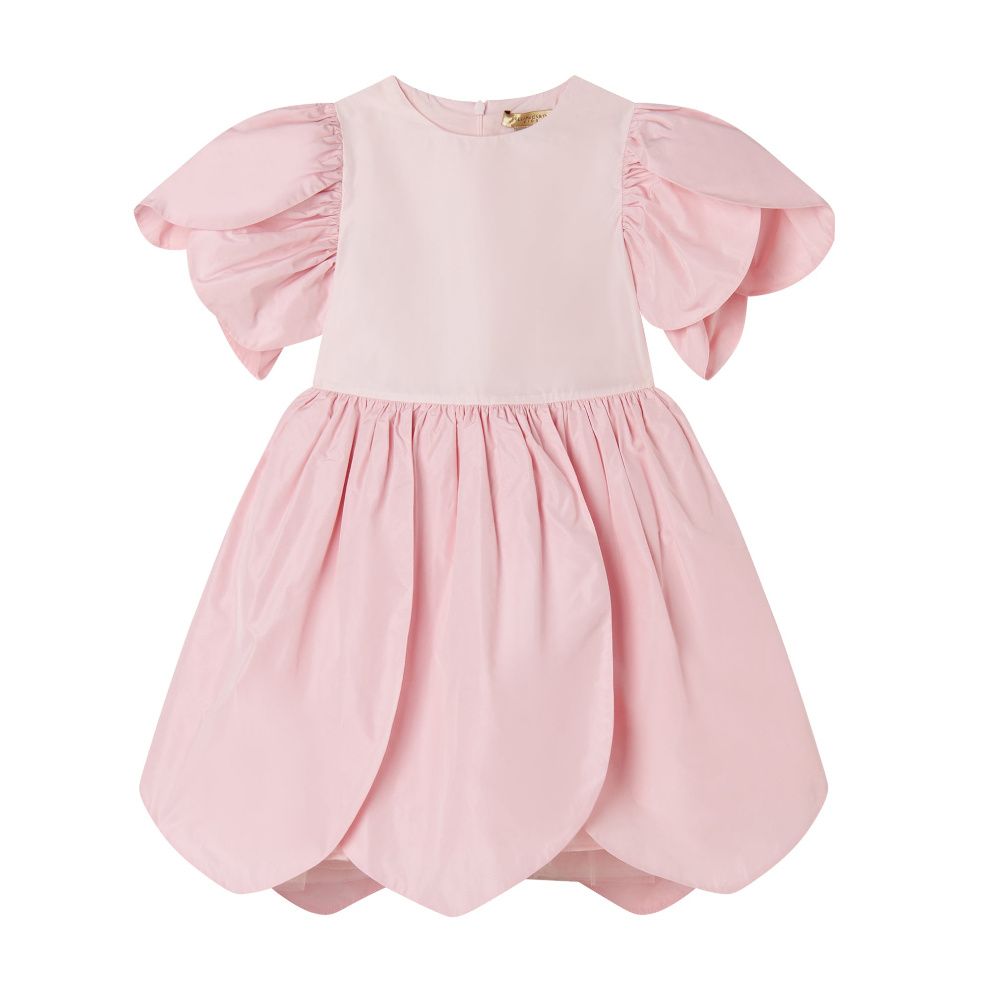 Girls Pink Petal Dress