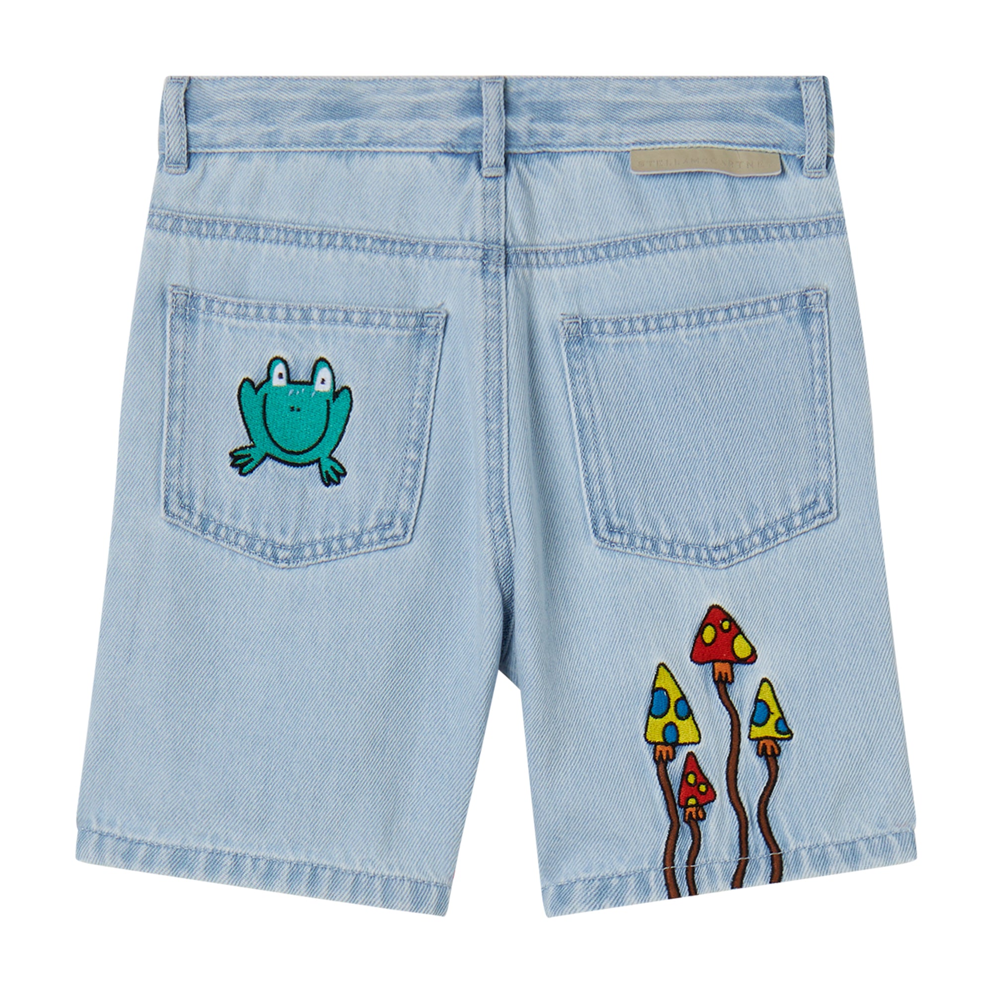 Boys Light Blue Denim Shorts