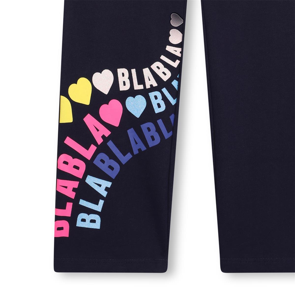 Girls Dark Blue Cotton Trousers