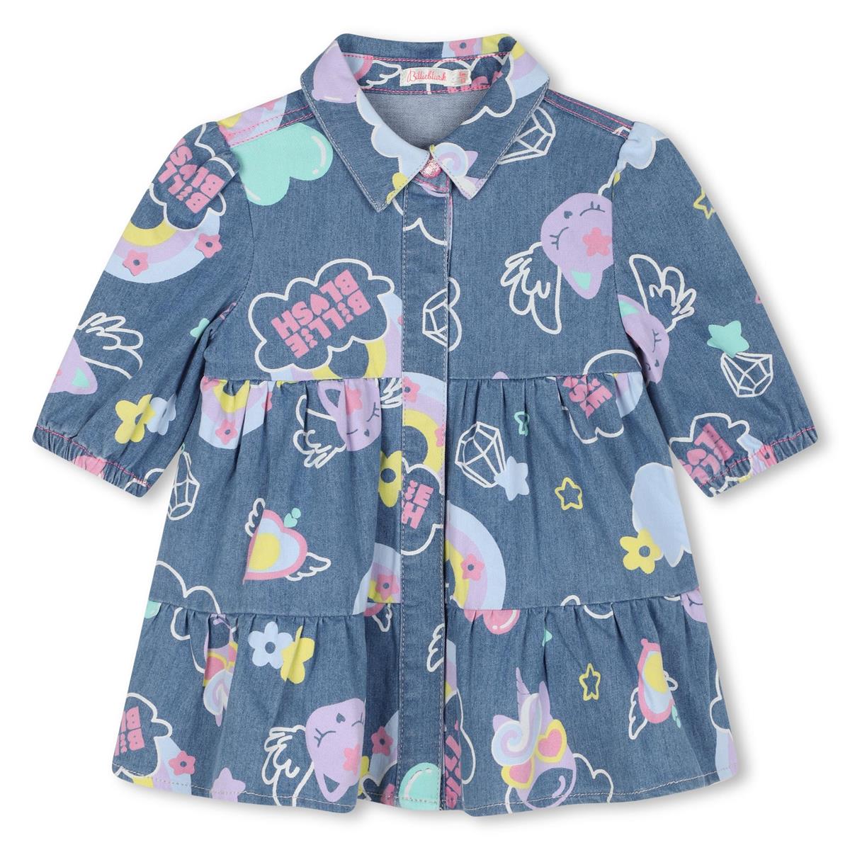 Baby Girls Blue Denim Dress