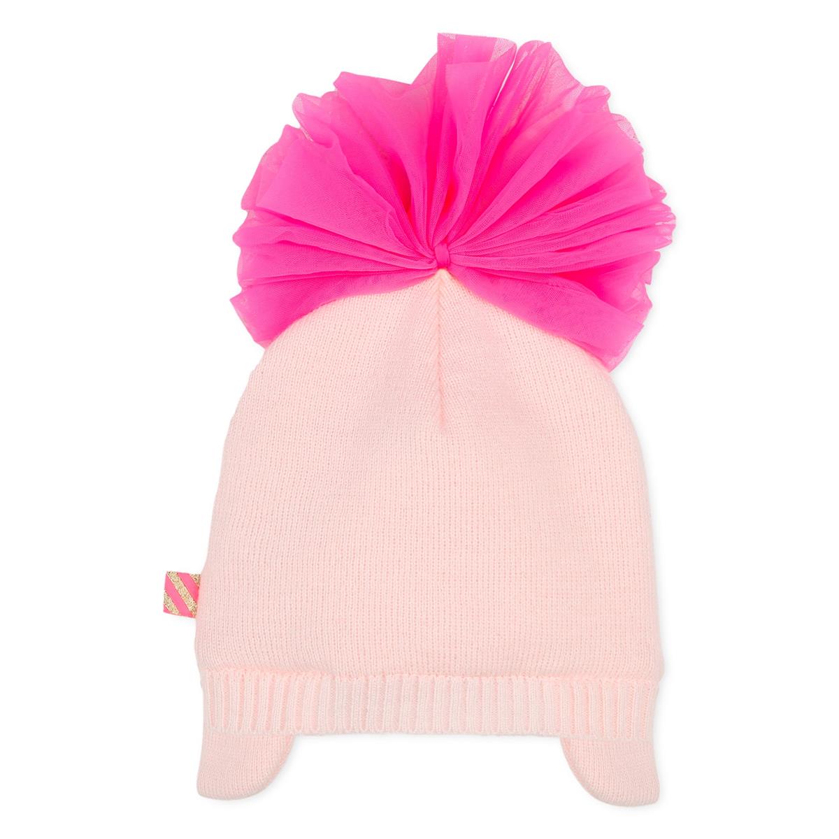 Girls Light Pink Hat & Scarf Set