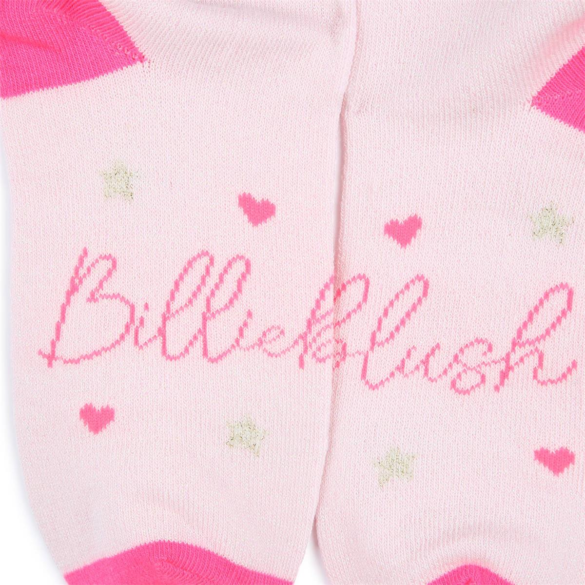 Girls Pink Cotton Socks