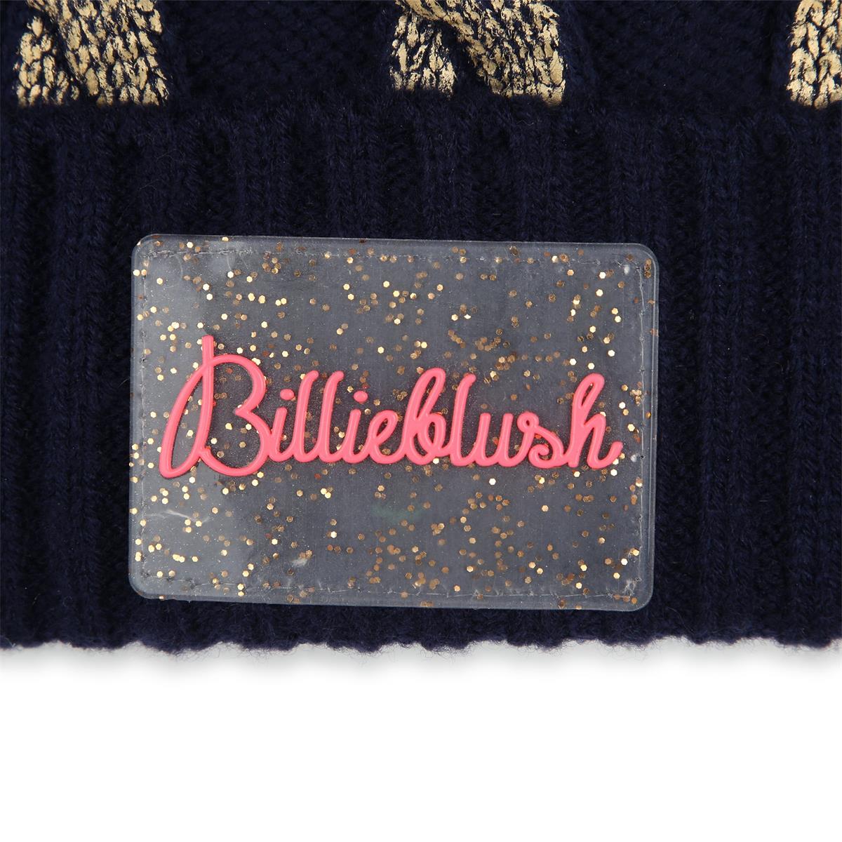 Girls Dark Blue Knit Hat