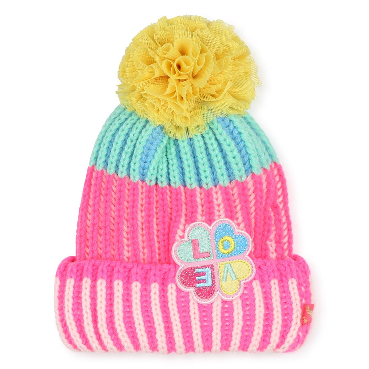 Girls Pink Knit Hat