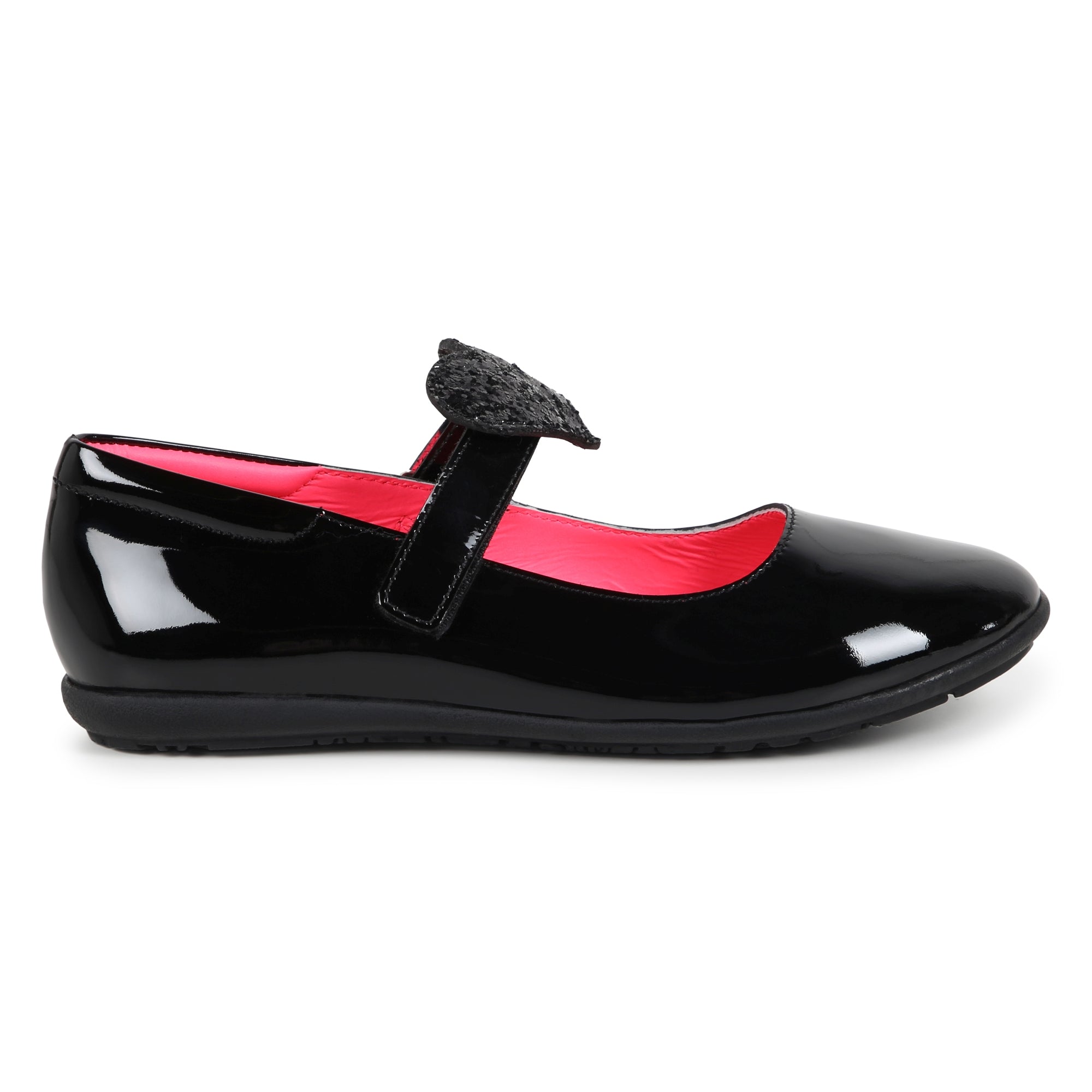 Girls Black Flat Shoes