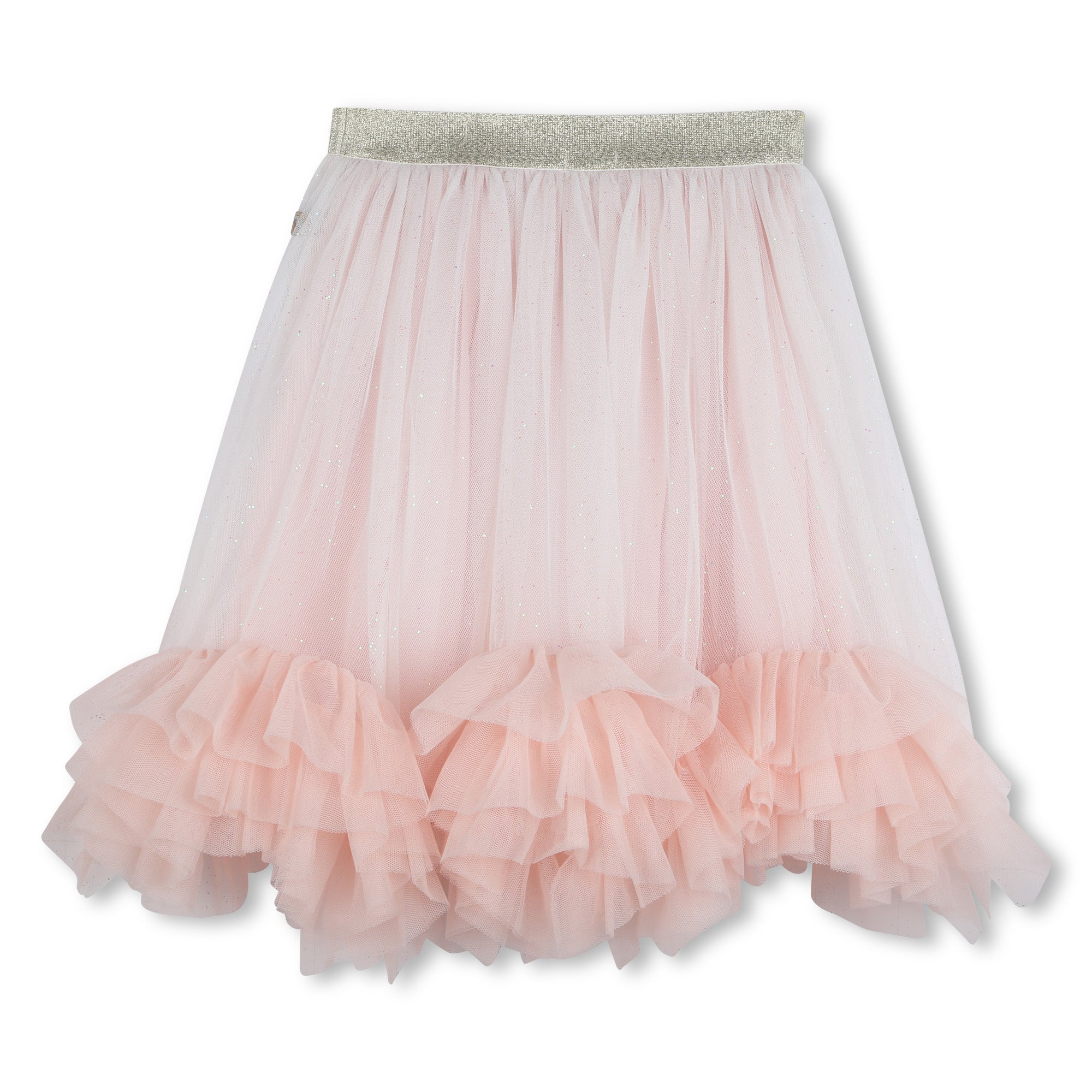 Girls Pink Tulle Skirt