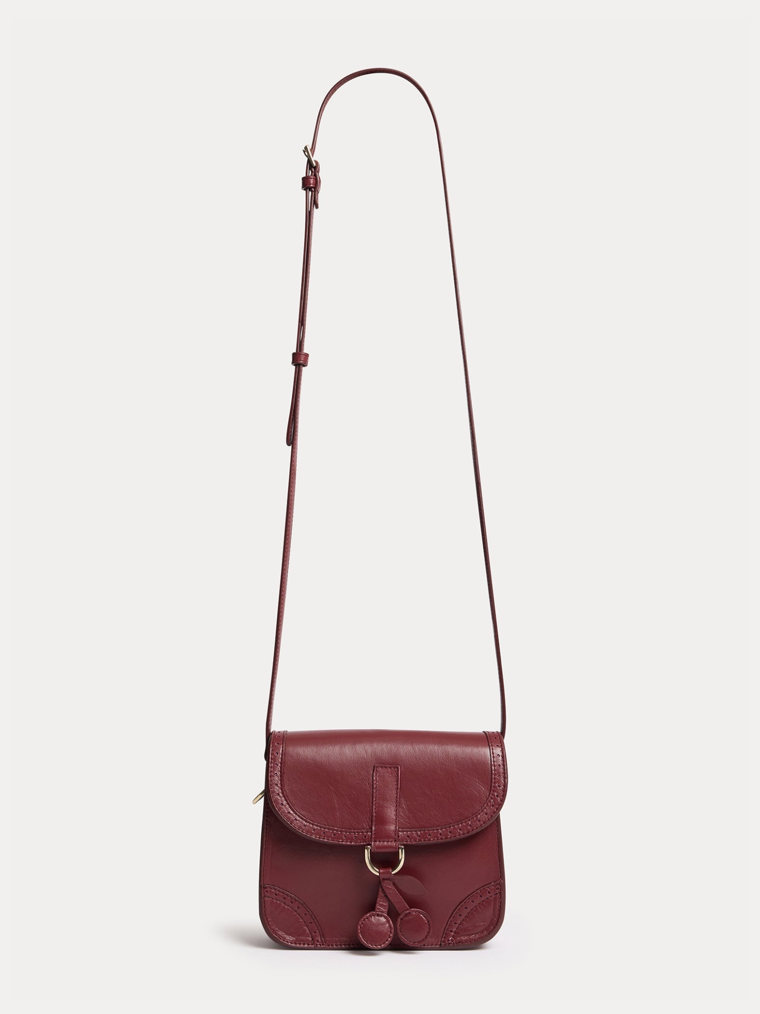 Girls Wine Red Shoulder Bag