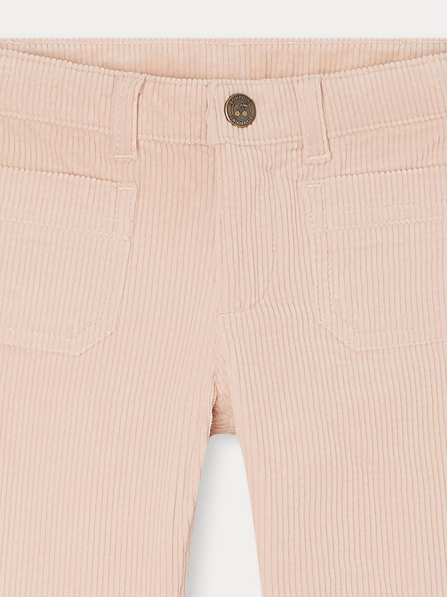 Girls Pink Corduroy Trousers