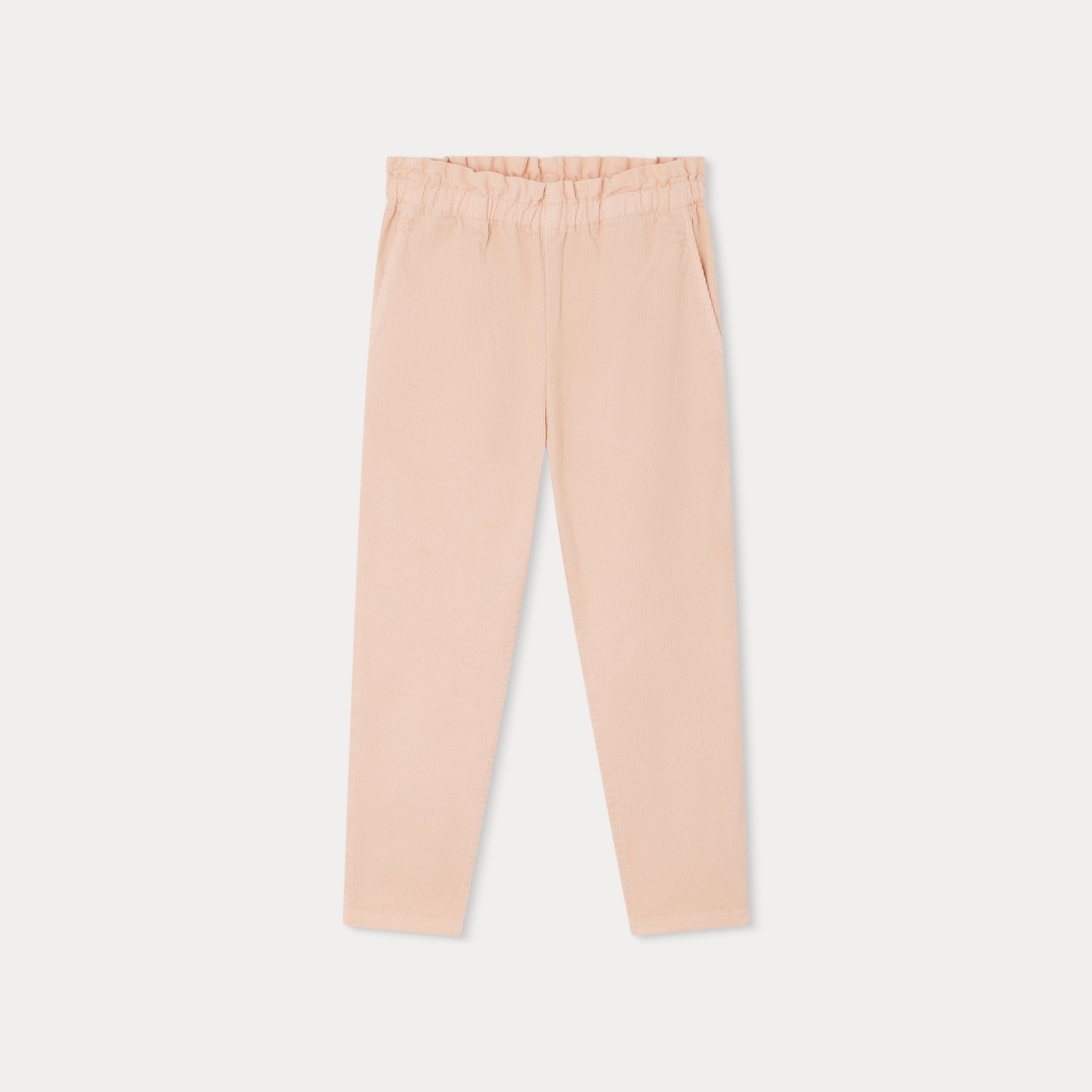 Girls Pink Corduroy Trousers