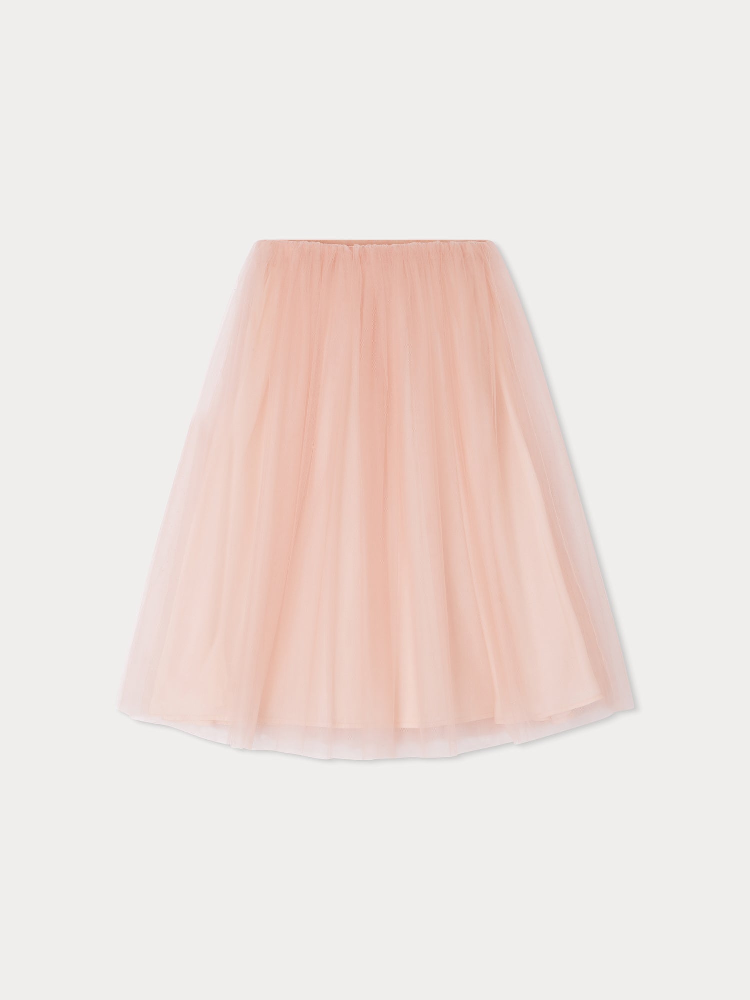 Girls Pink Yarn Skirt