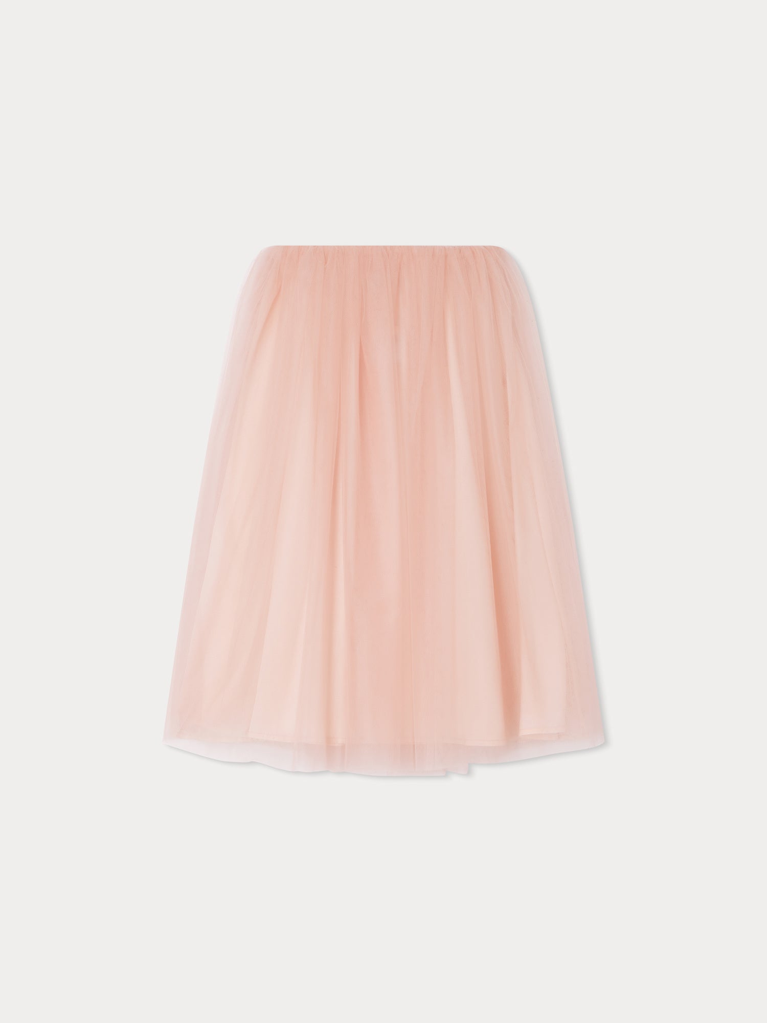 Girls Pink Yarn Skirt