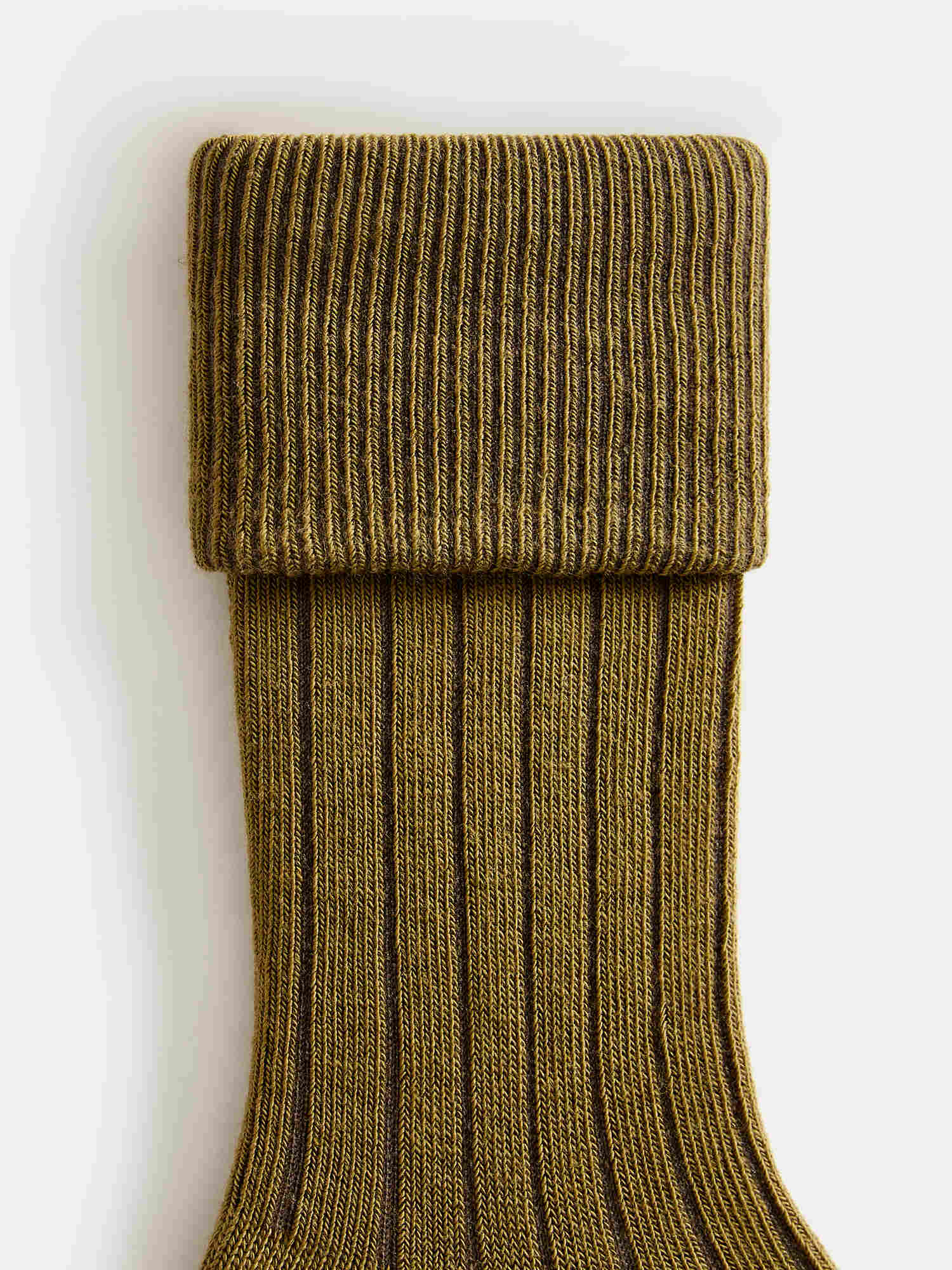 Boys & Girls Olive Cotton Socks