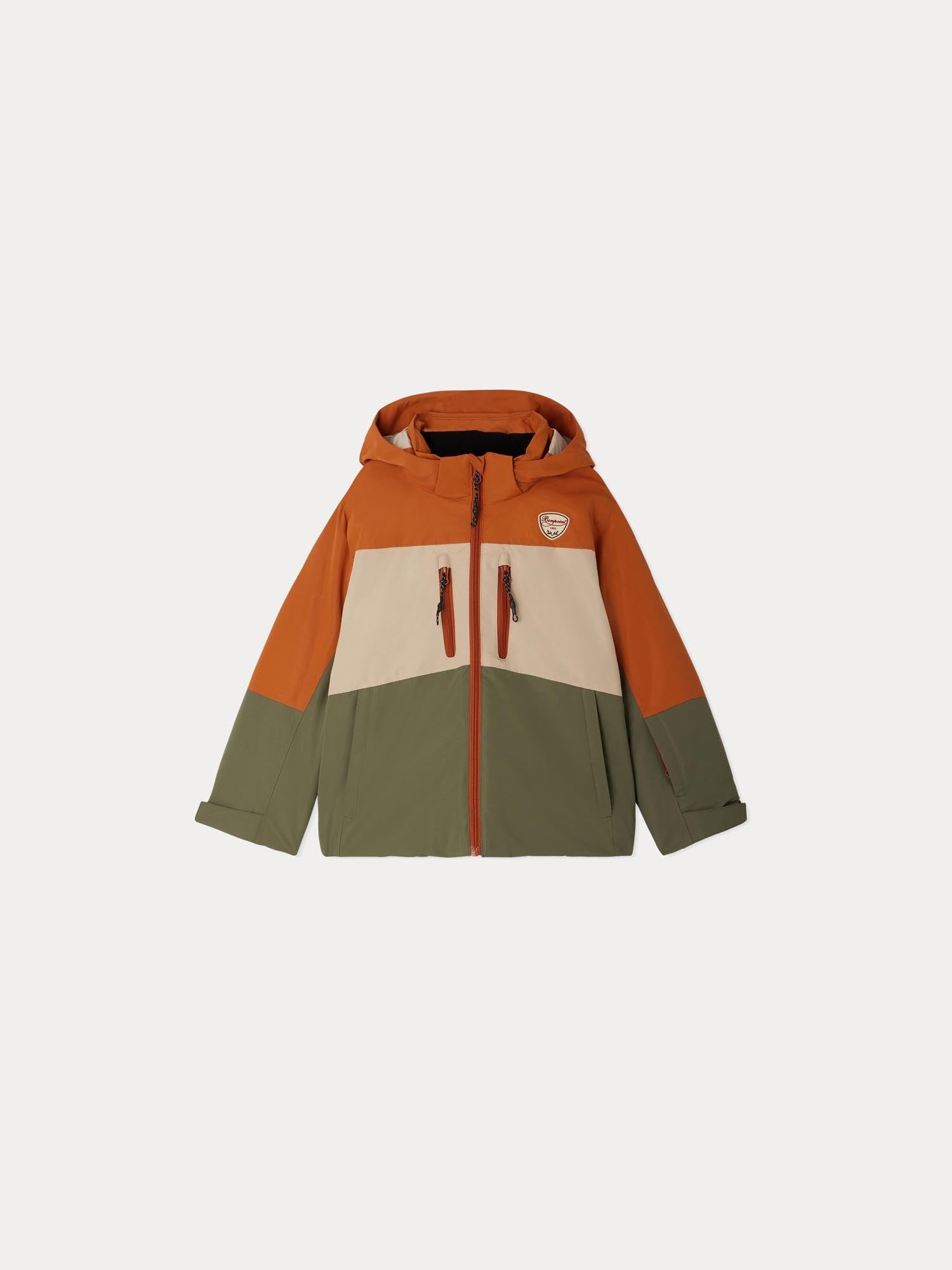 Boys Orange Ski Jacket