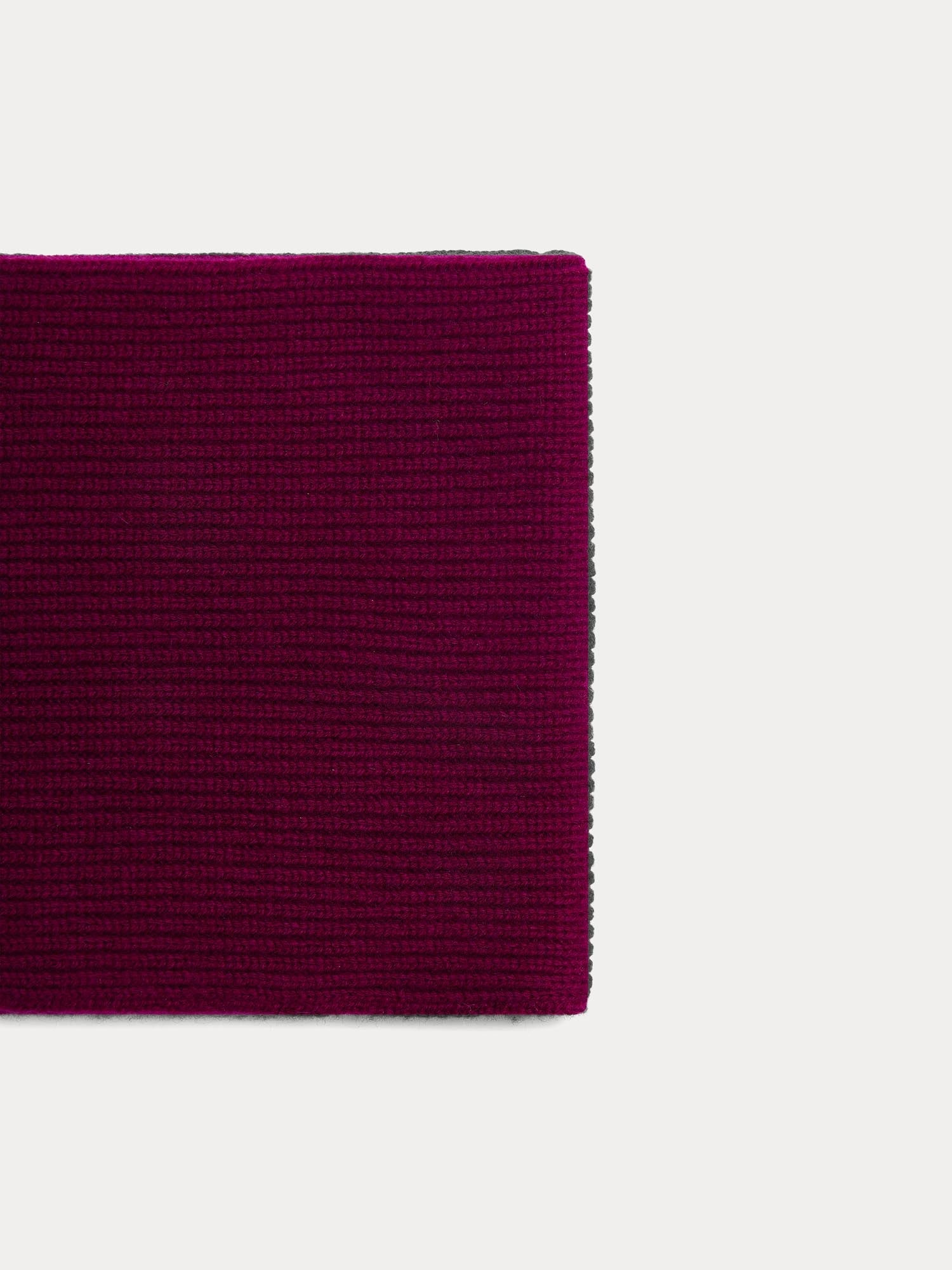 Girls Purple Cashmere Scarf