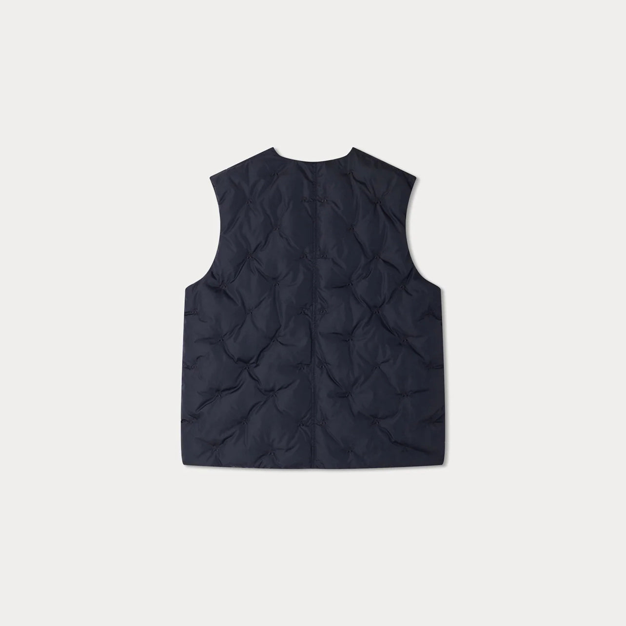 Girls Dark Blue Padded Gilet