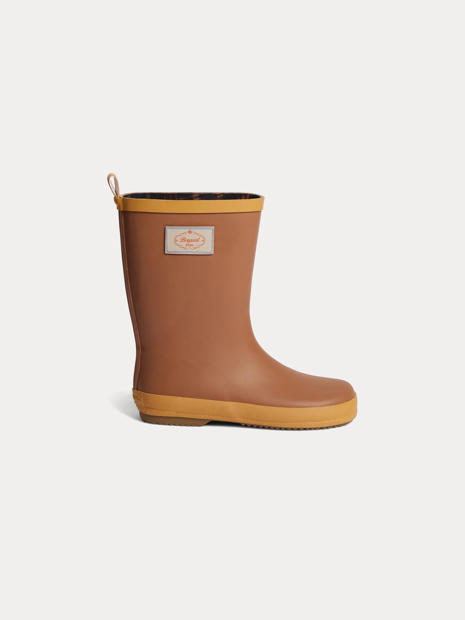 Girls Caramel Rain Boots