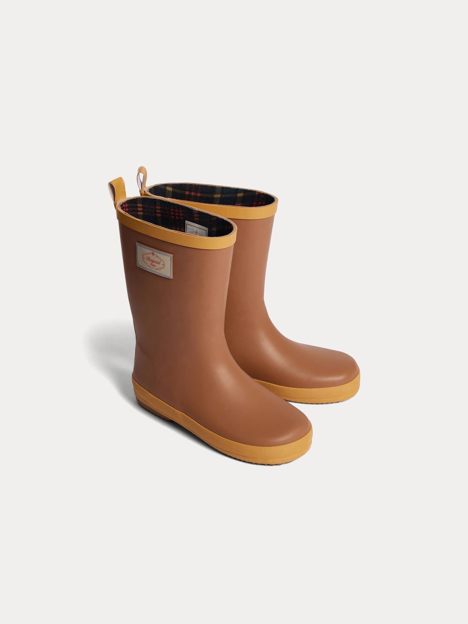 Girls Caramel Rain Boots