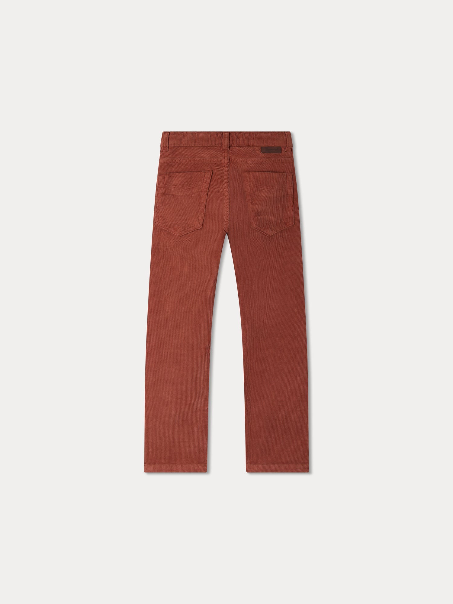 Boys Maroon Corduroy Trousers