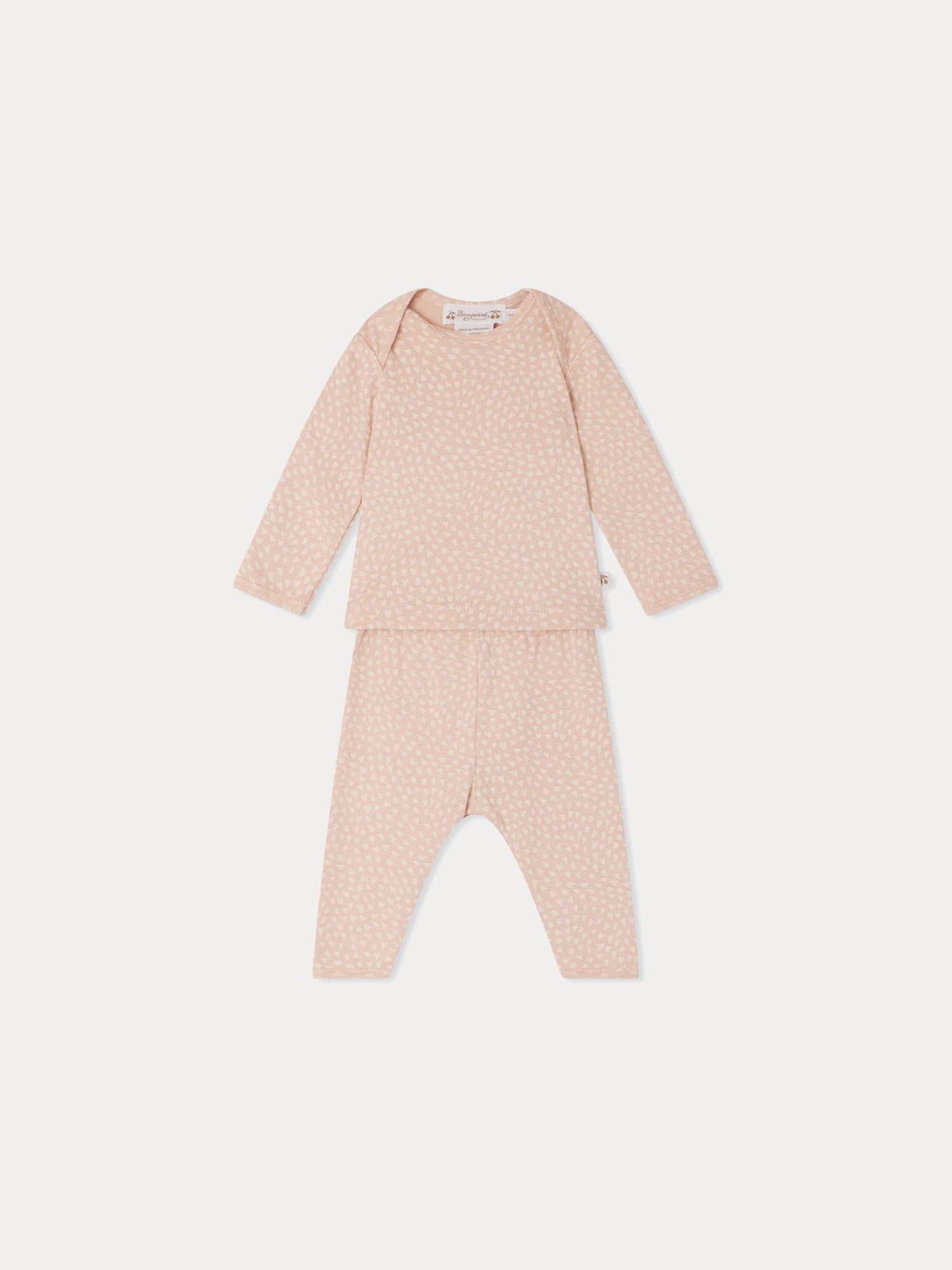 Baby Girls Rose Cotton Set