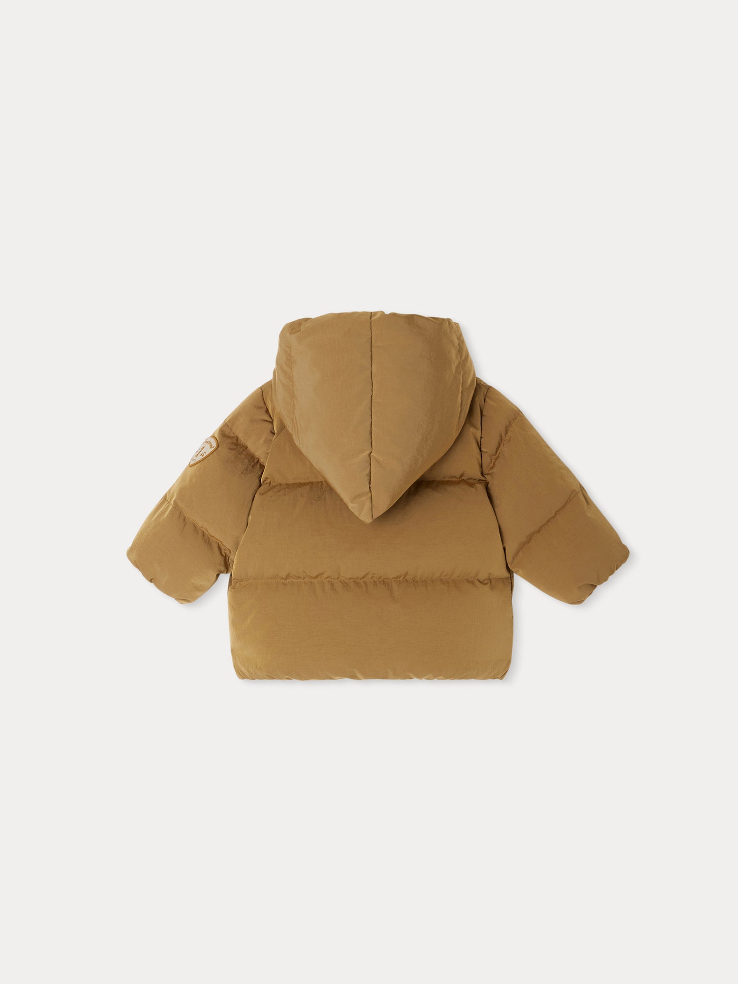 Baby Girls Brown Padded Down Jacket